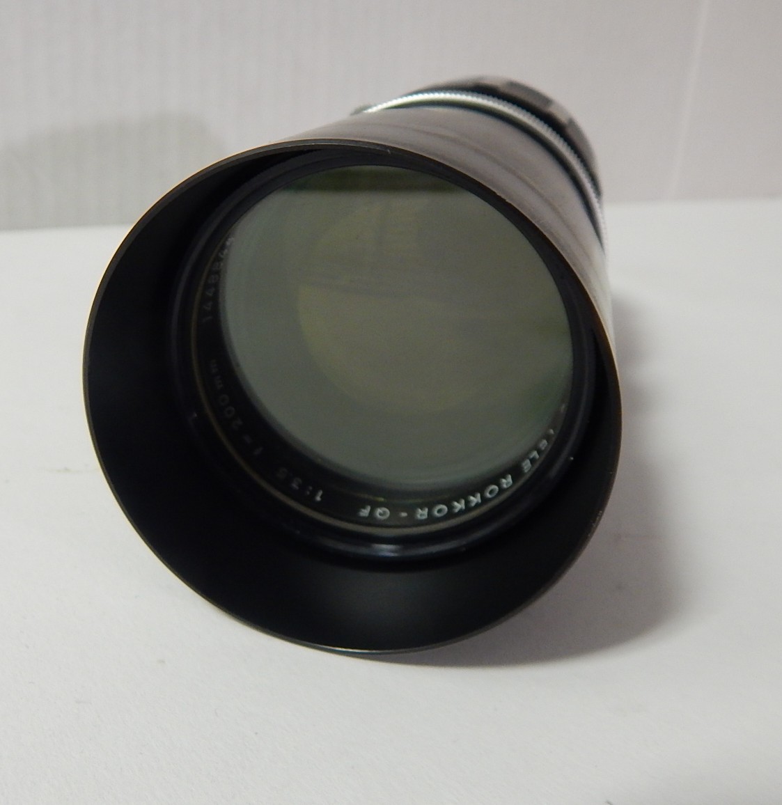 Minolta Telephoto 200M Lens and Vivitar Haze Filter