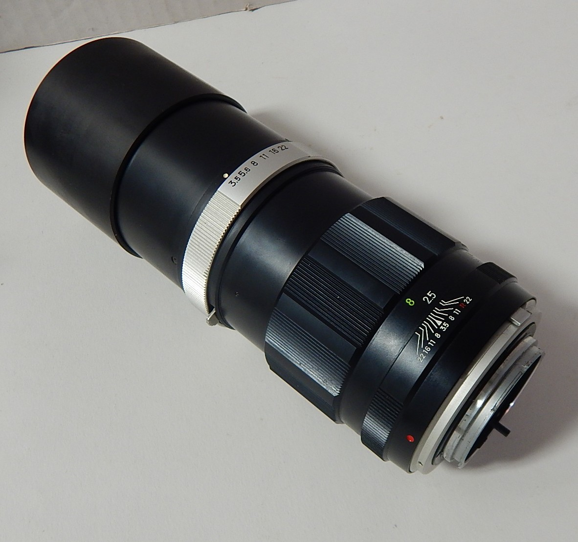 Minolta Telephoto 200M Lens and Vivitar Haze Filter