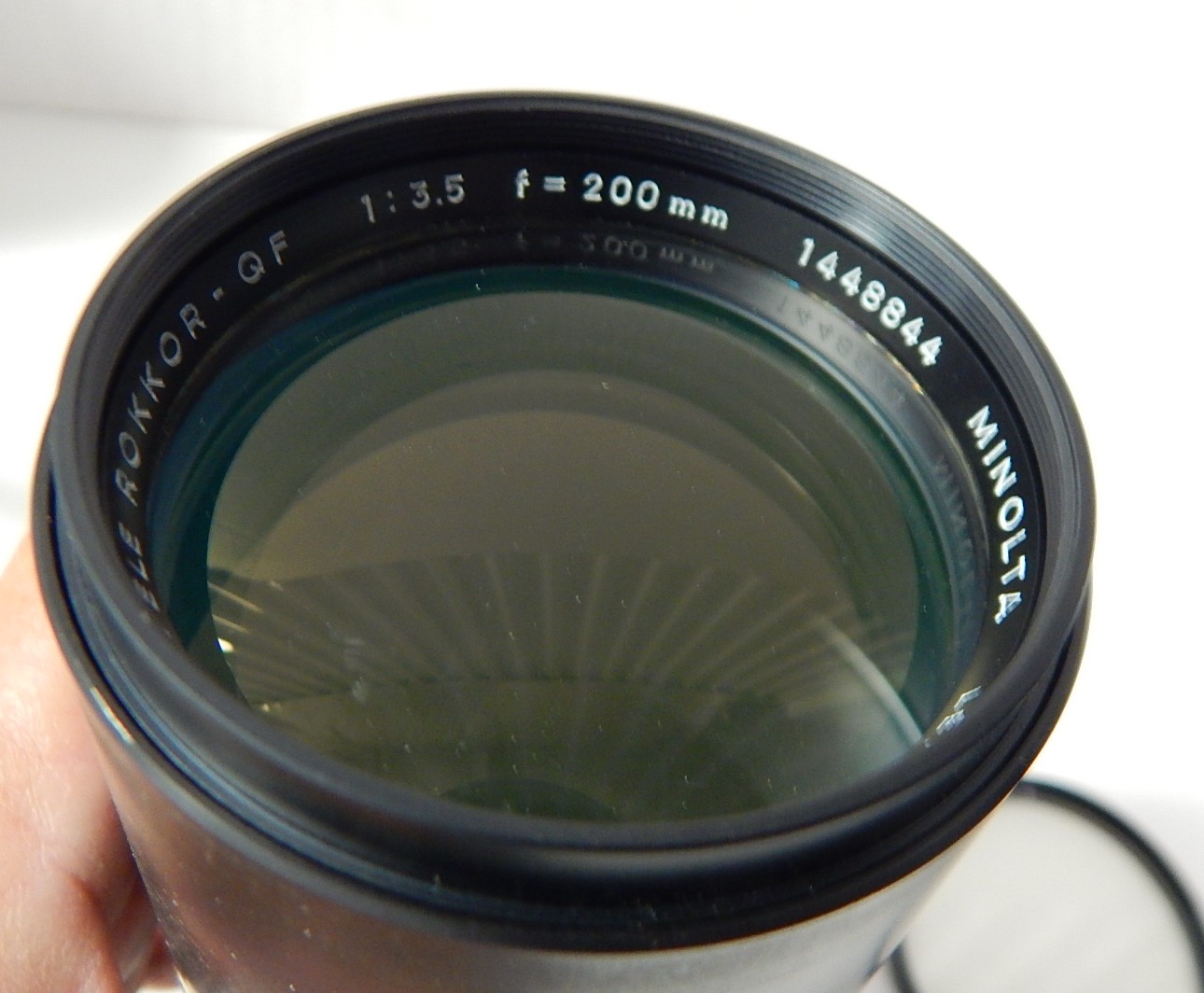 Minolta Telephoto 200M Lens and Vivitar Haze Filter