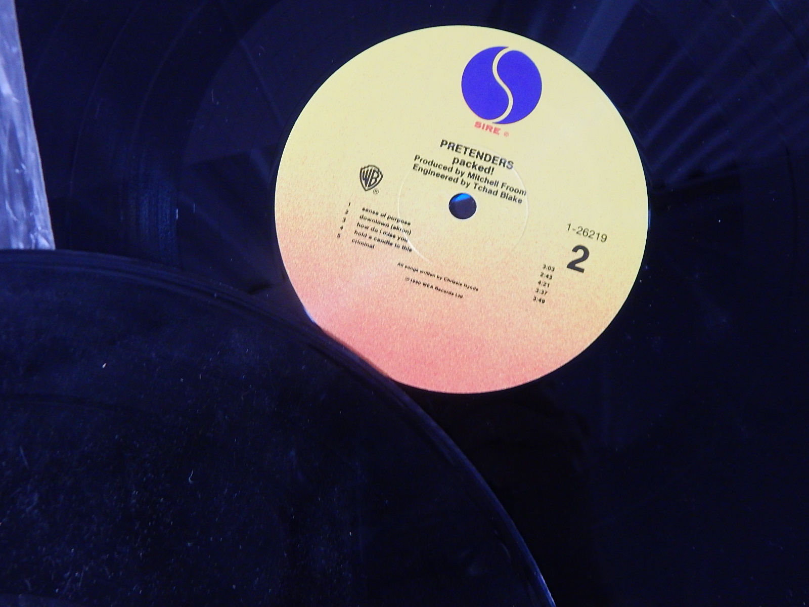 Vintage 33 RPM Record Album Collection with Classic Rock and Pop