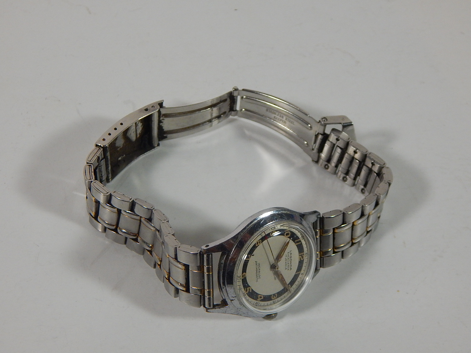 Lagonda Excellence 17 Jewel Incabloc Swiss Watch