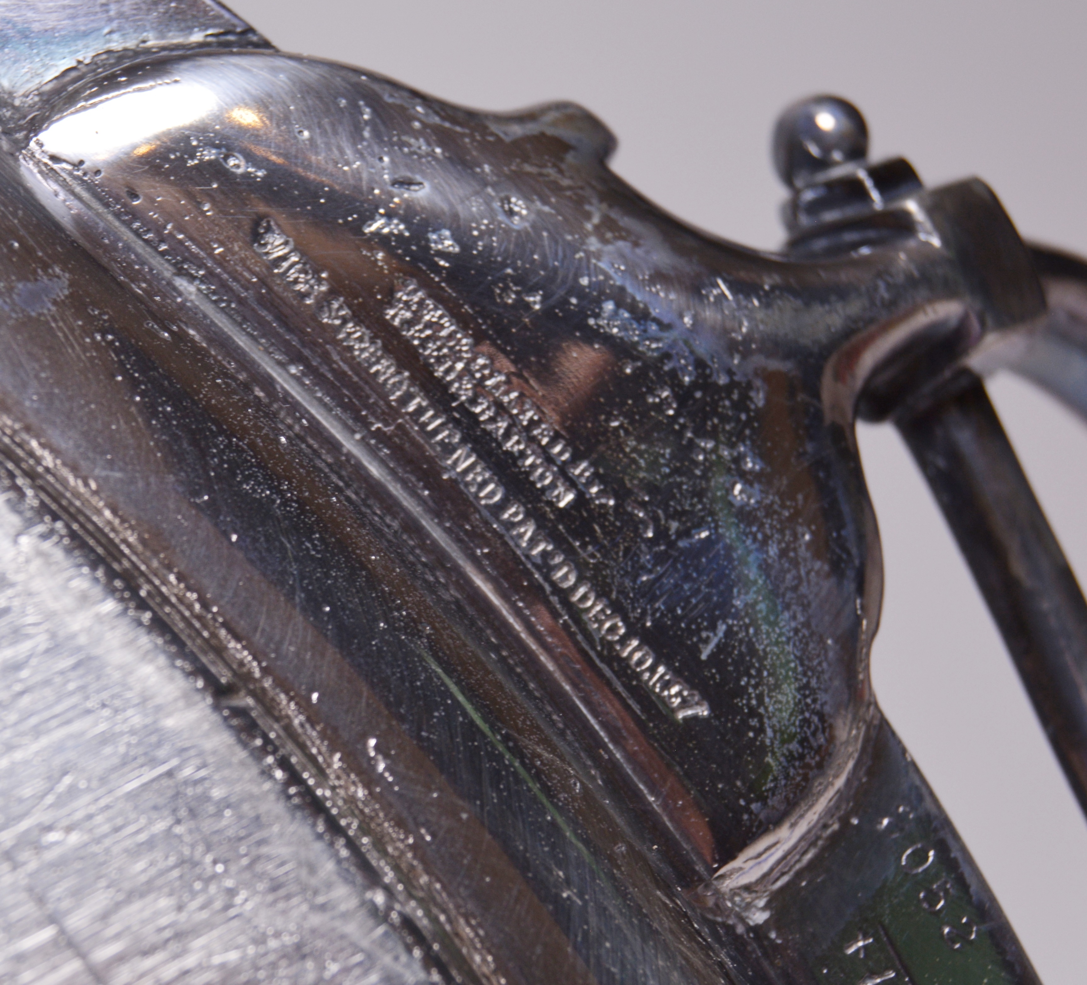 Antique Reed & Barton Silver Plate Neoclassical Design Serving Tray