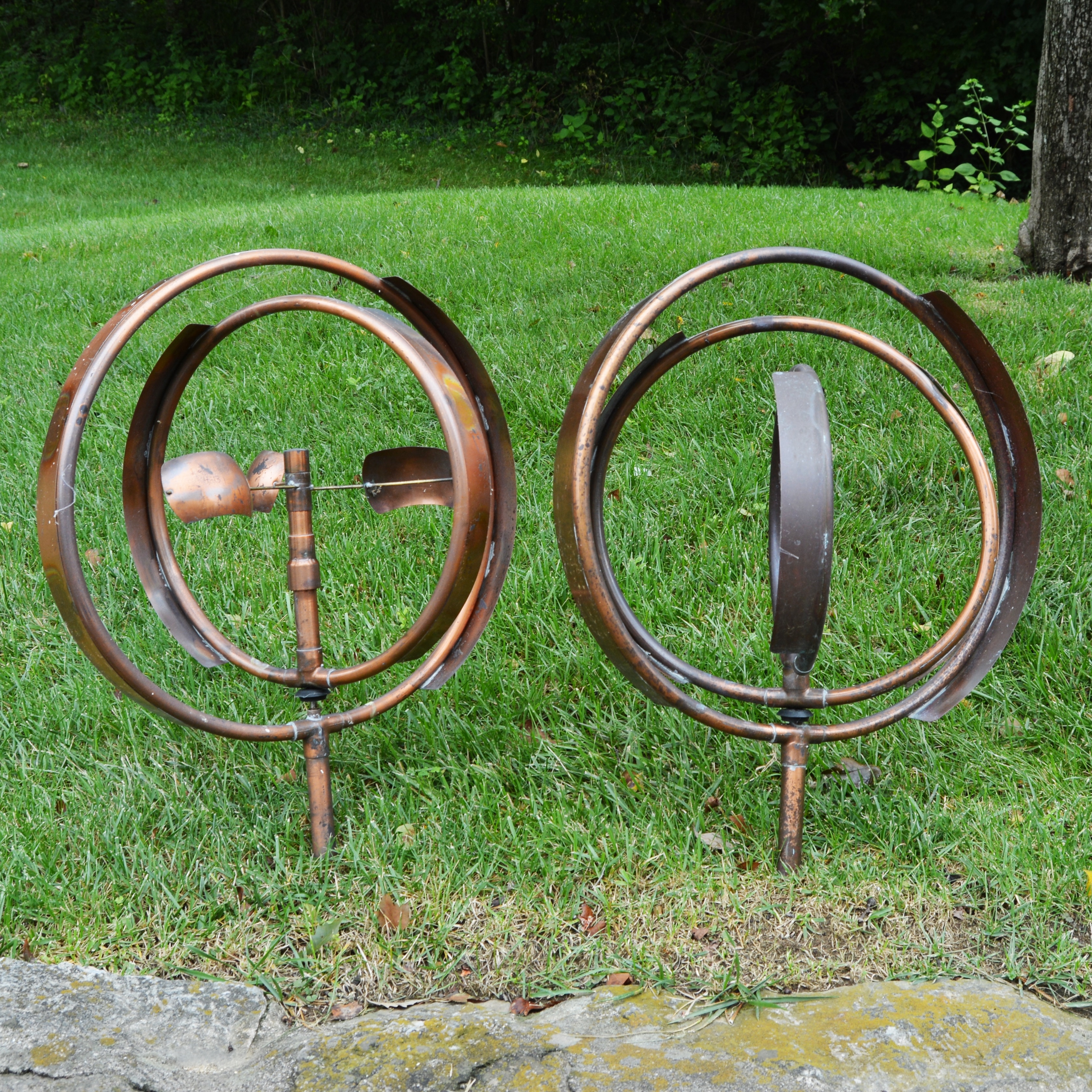 Artisian Copper Garden Sculptures by Don Persinger