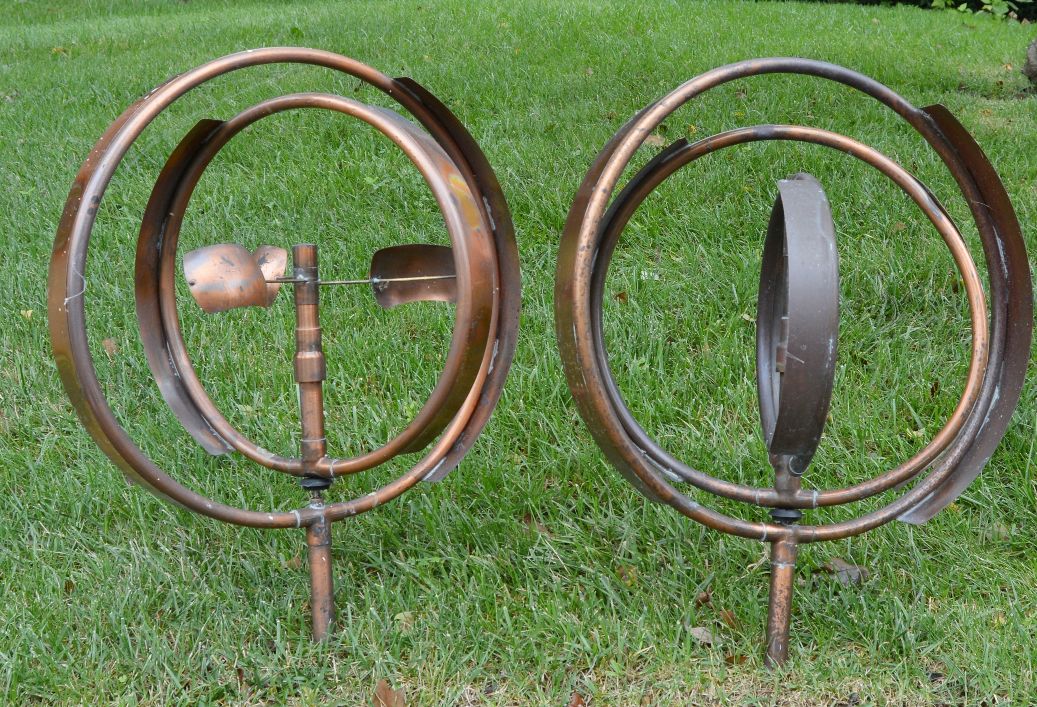 Artisian Copper Garden Sculptures by Don Persinger