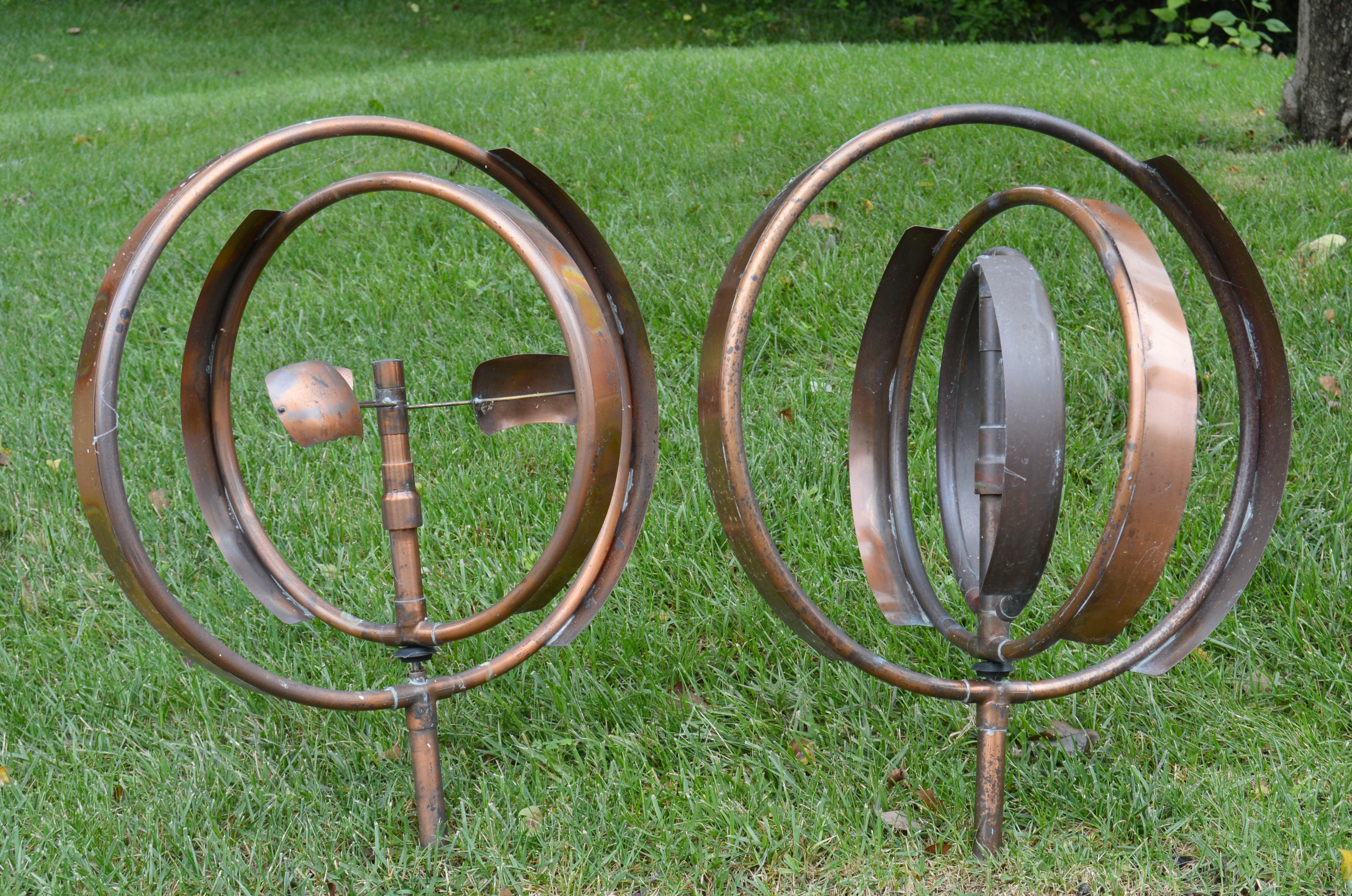 Artisian Copper Garden Sculptures by Don Persinger