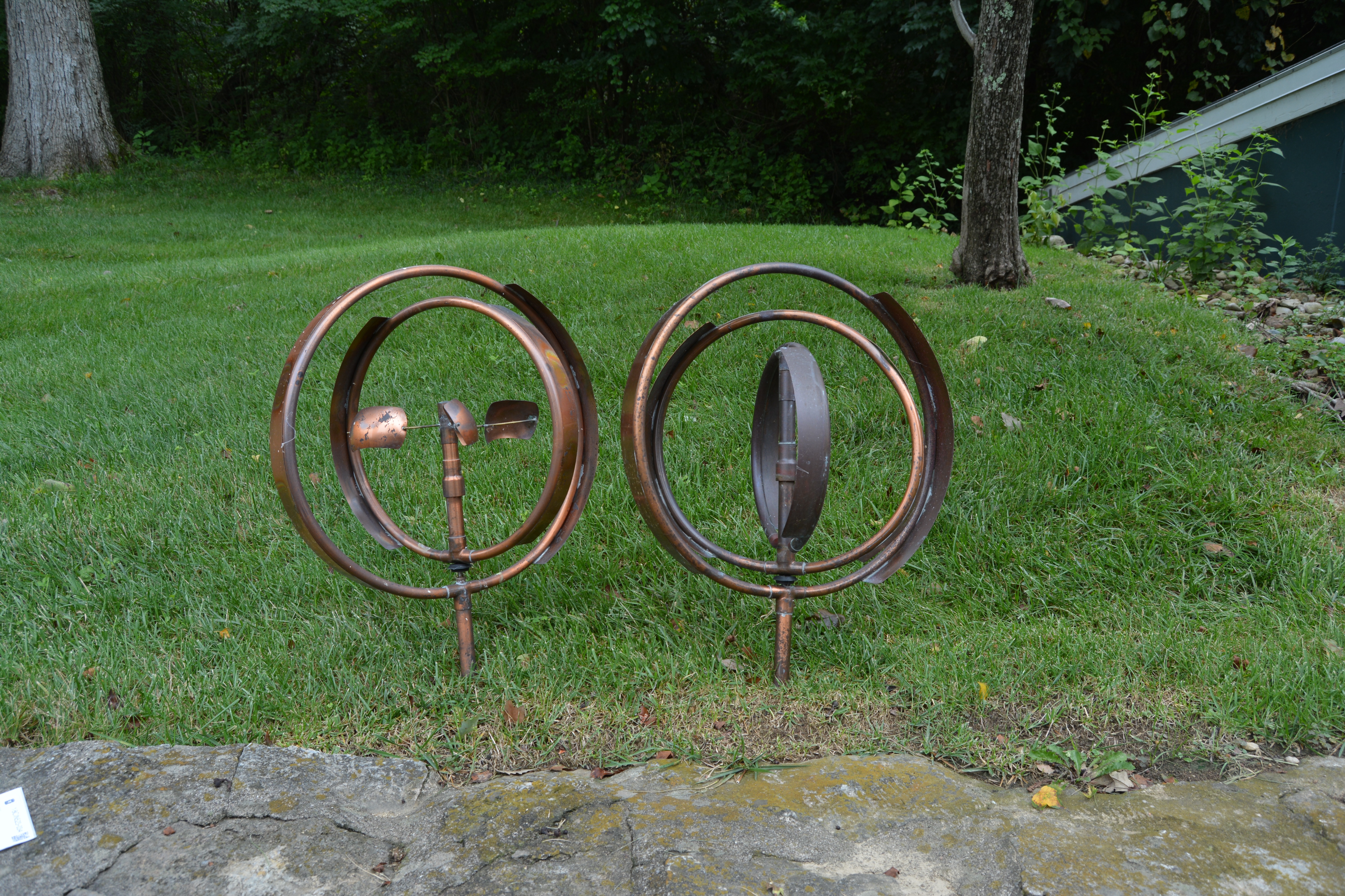 Artisian Copper Garden Sculptures by Don Persinger