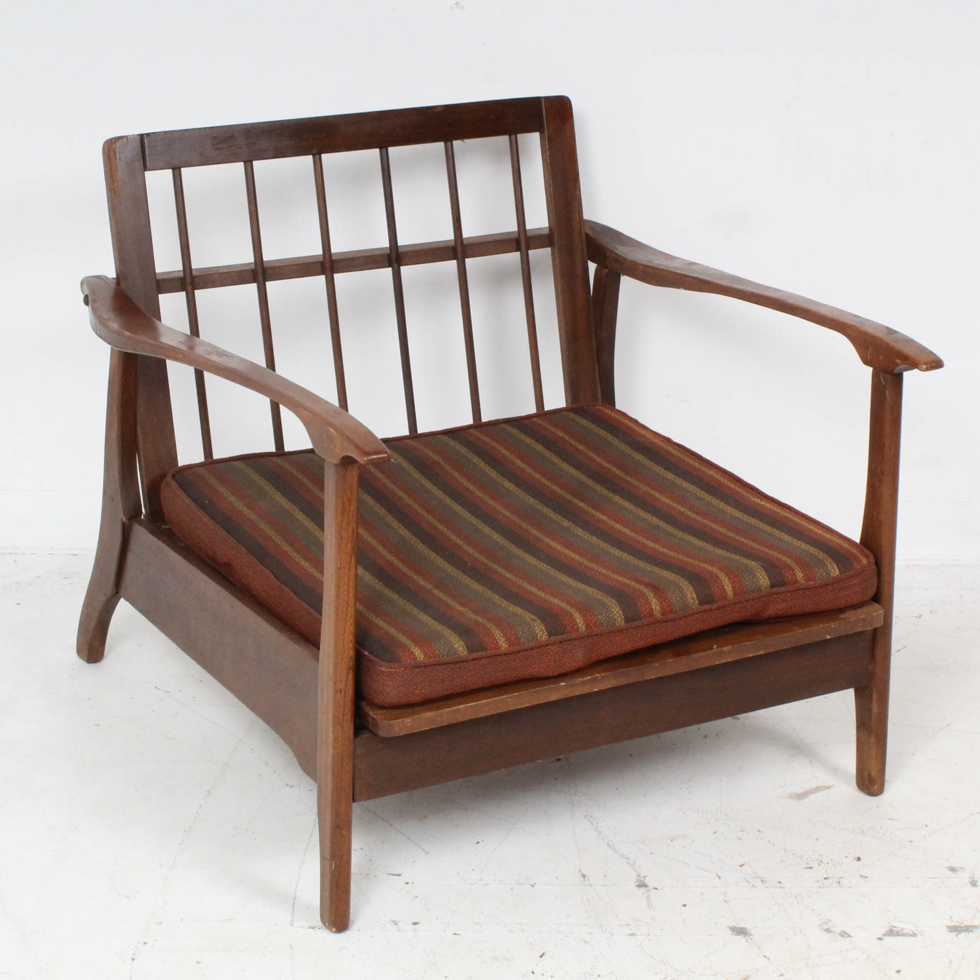 Danish Modern Convertible Teak Lounge Chair