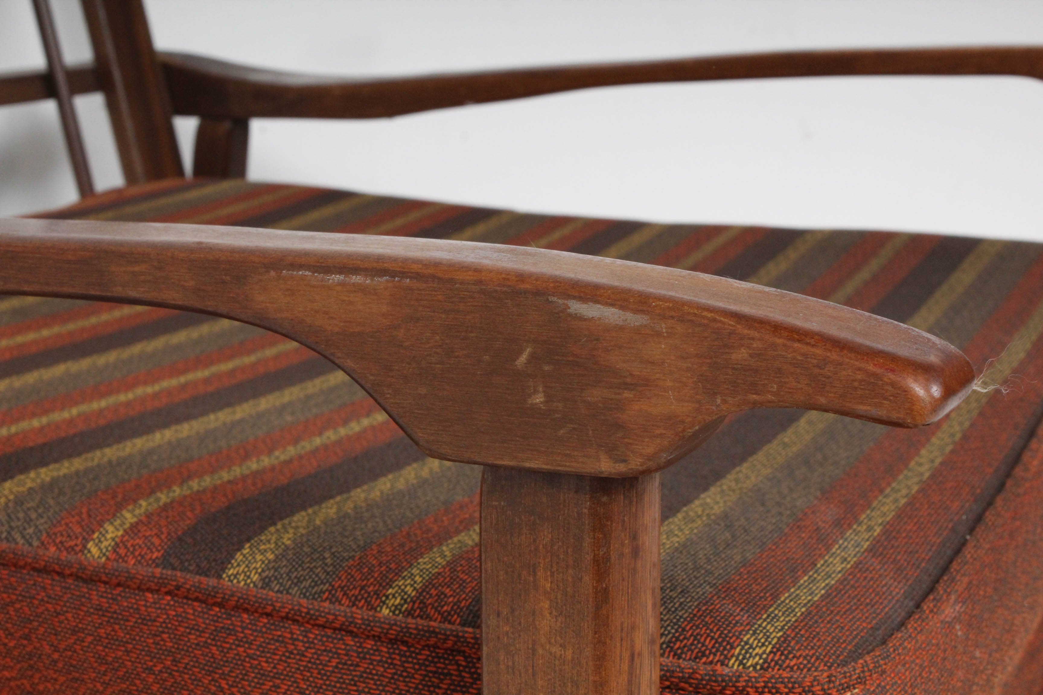 Danish Modern Convertible Teak Lounge Chair