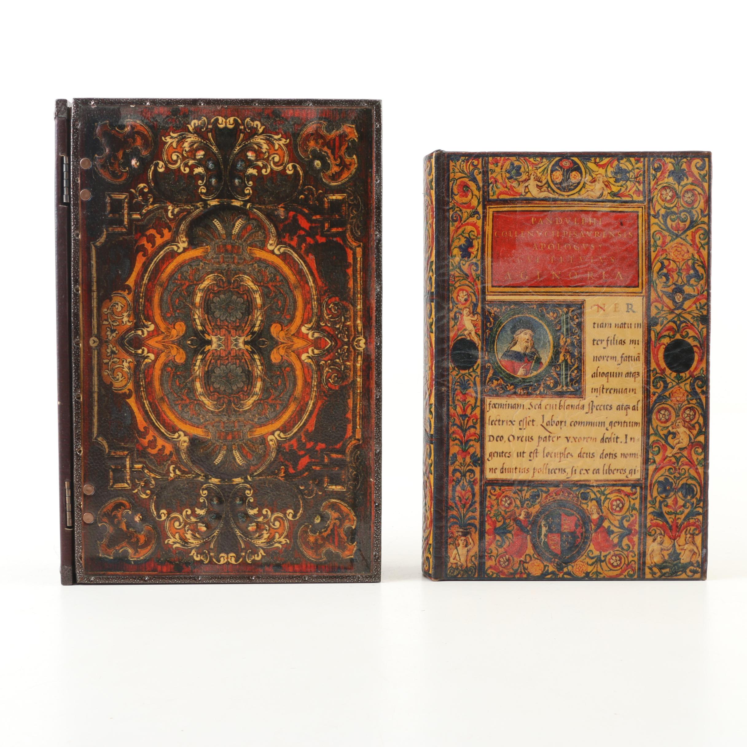 Decorative Book Shaped Storage Boxes