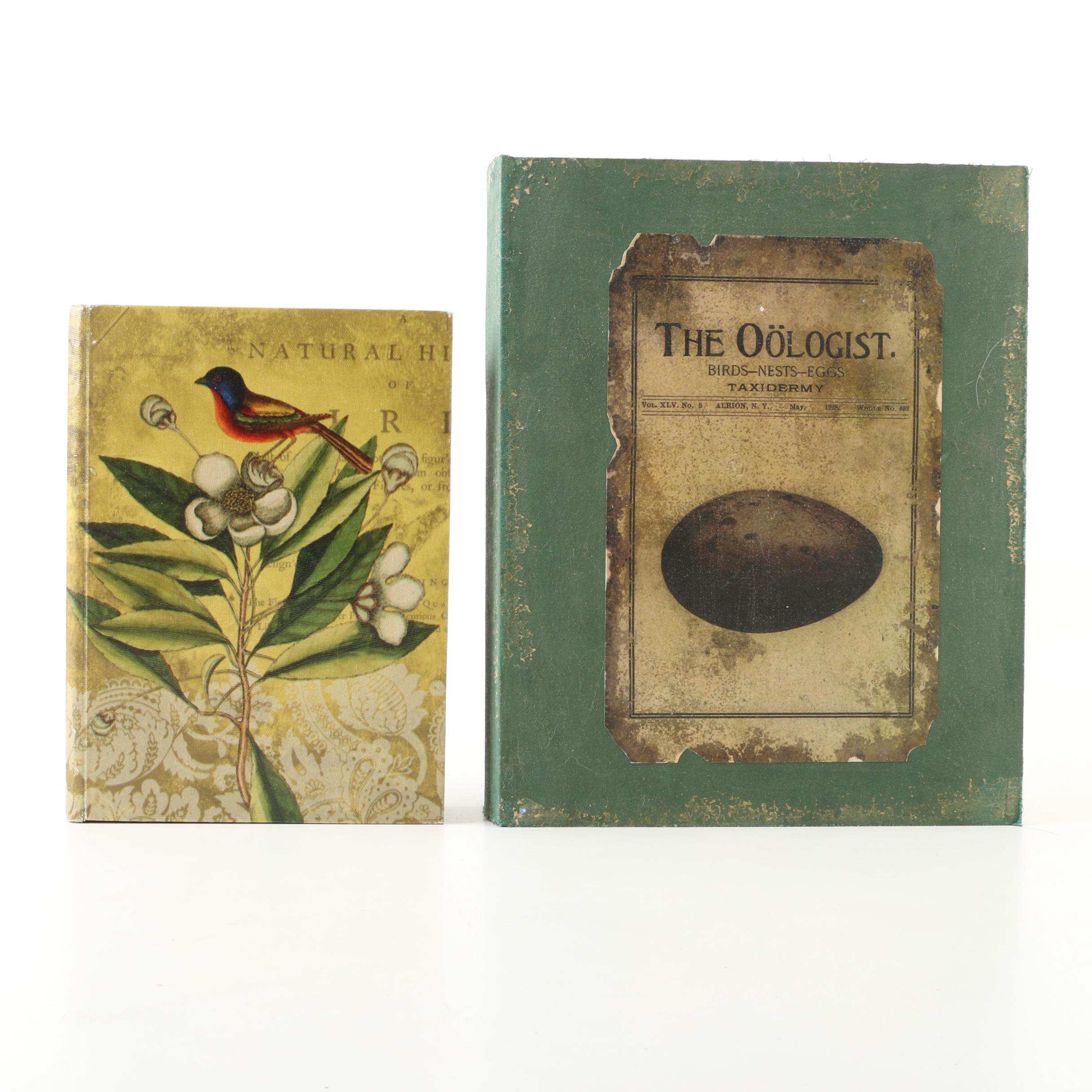 Decorative Book Shaped Storage Boxes