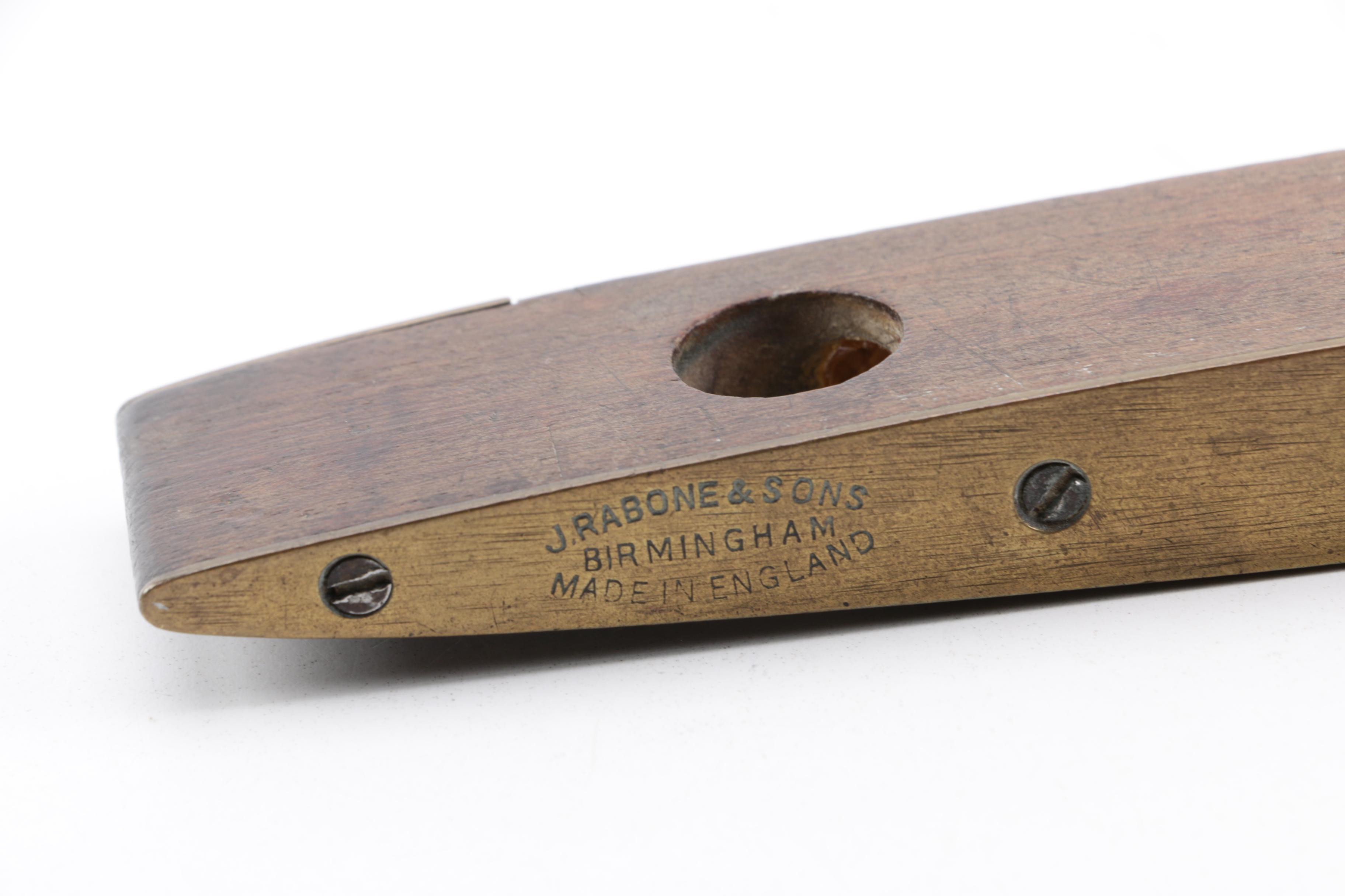 Brass Binoculars, Wooden Cricket Paddle, Level and Parallel Rulers