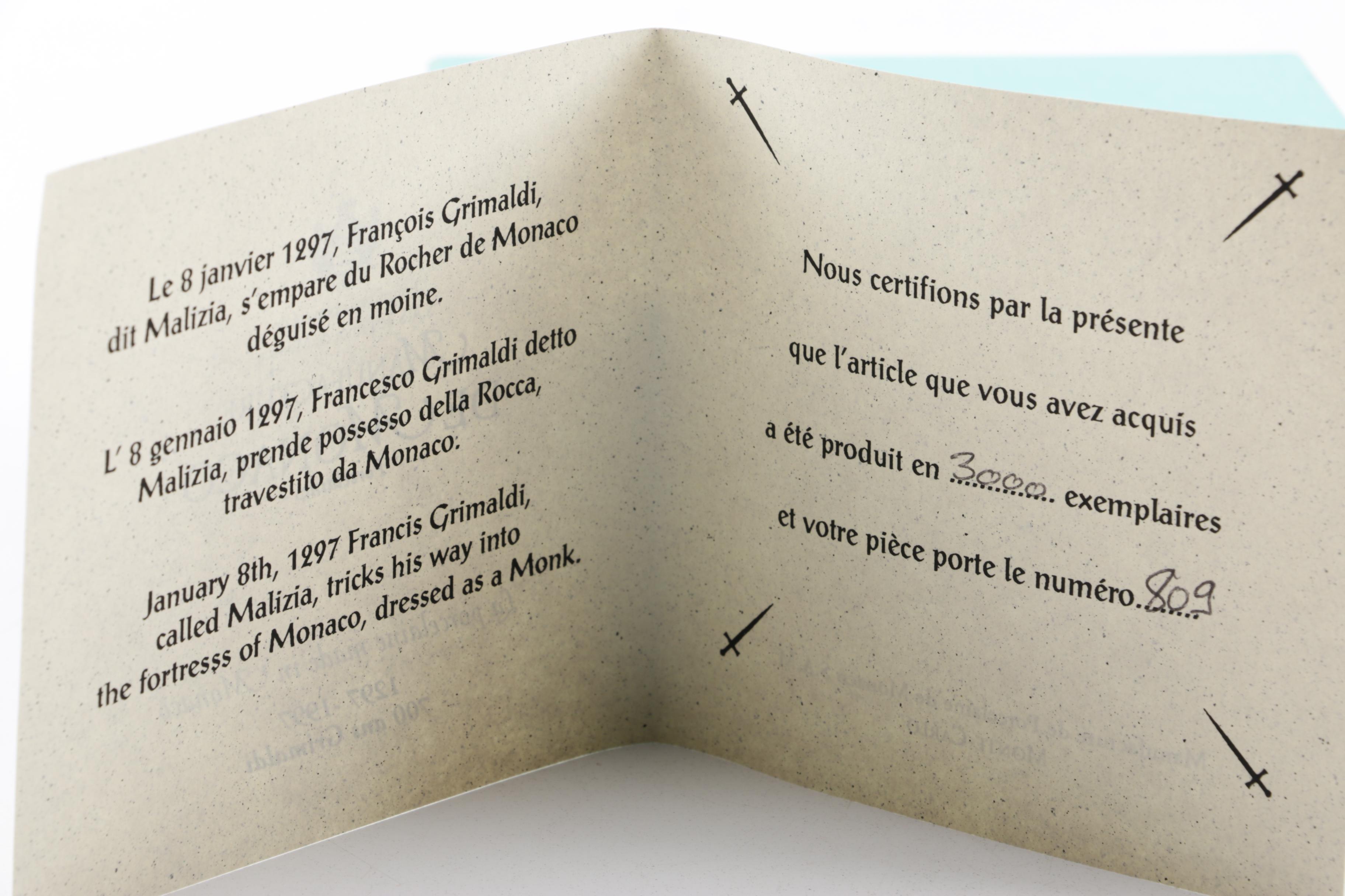 De Monaco Limited Edition "Grimaldi" Porcelain Trinket Box by Erich Rozenwicz