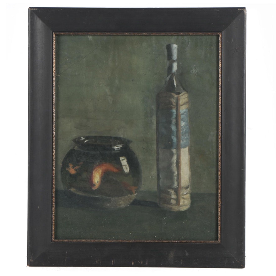 Early 20th Century Still Life Oil Painting