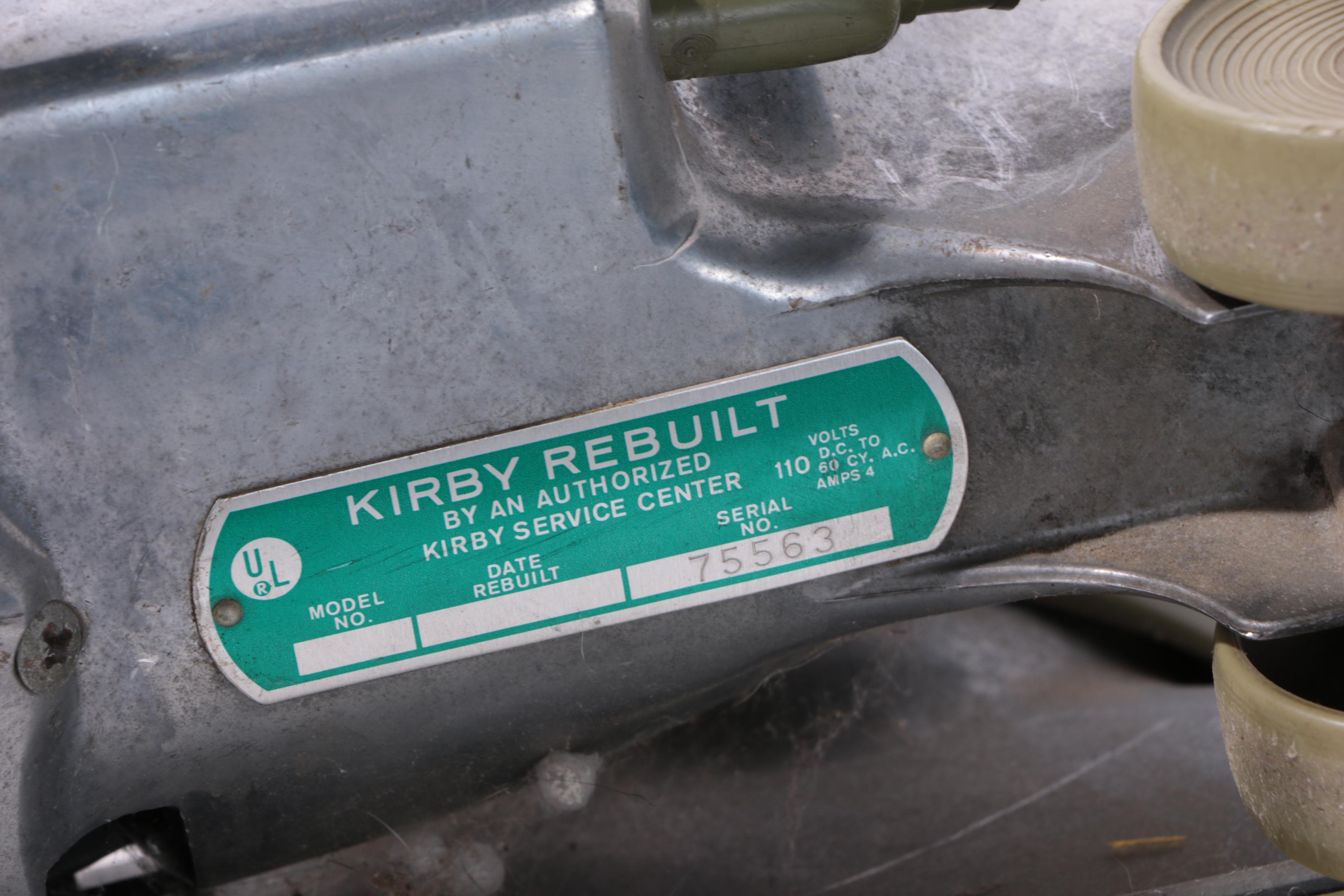 Vintage 1930's Dual Sanitronic 80 Upright Kirby Vacuum