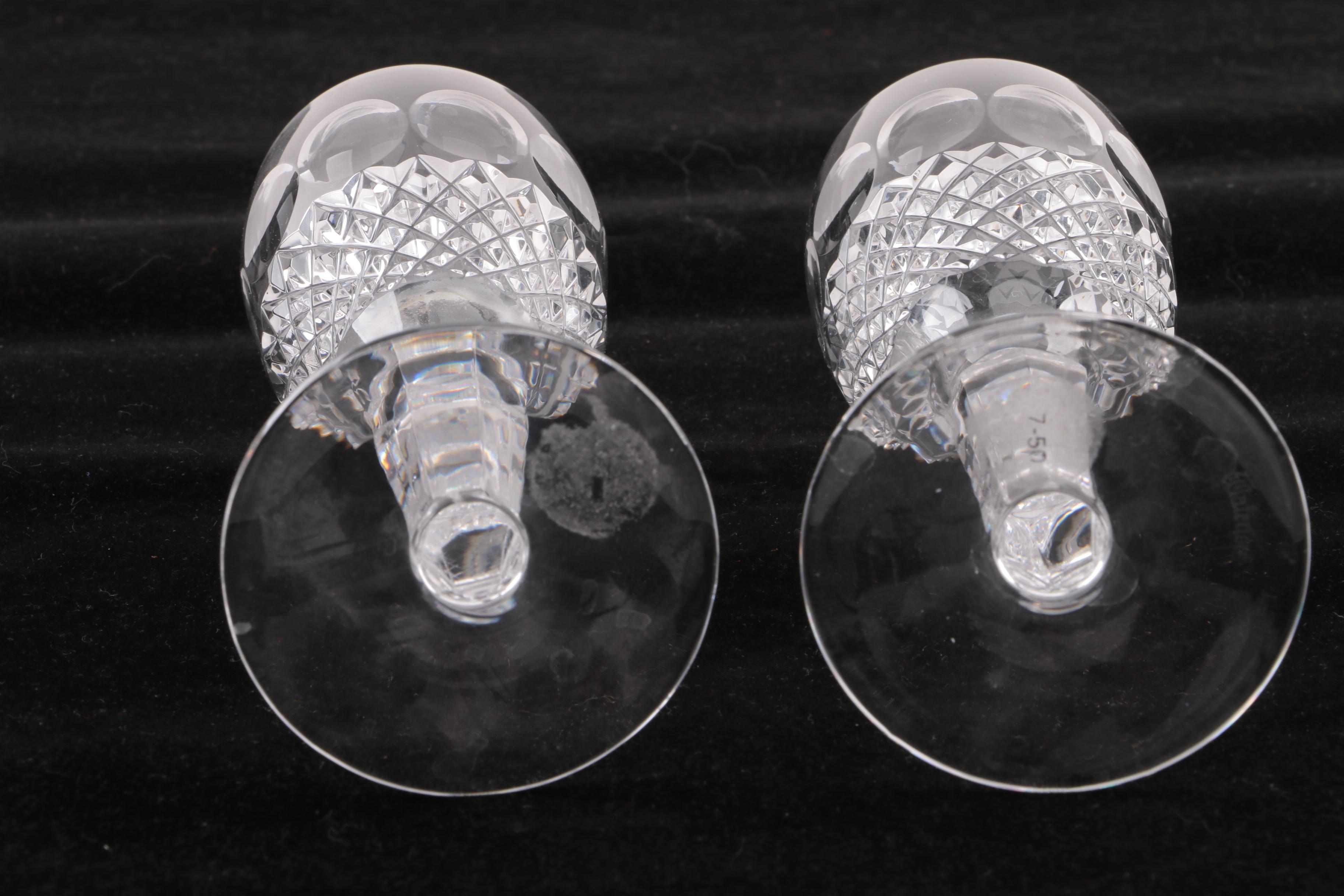 Waterford Crystal "Colleen Short Stem" Champagne Flutes