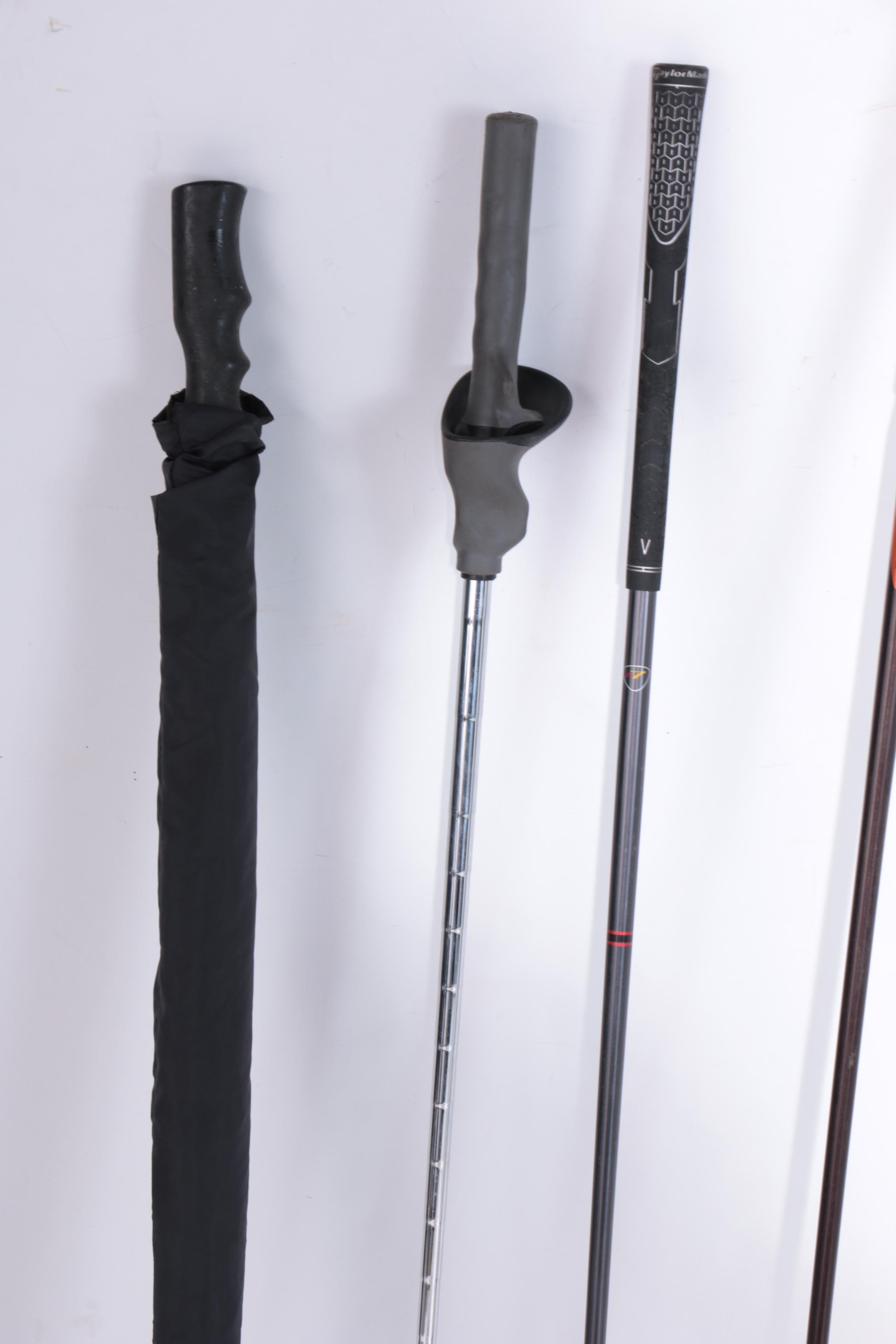 Golf Clubs and Nike Golf Bag featuring King and RBZ