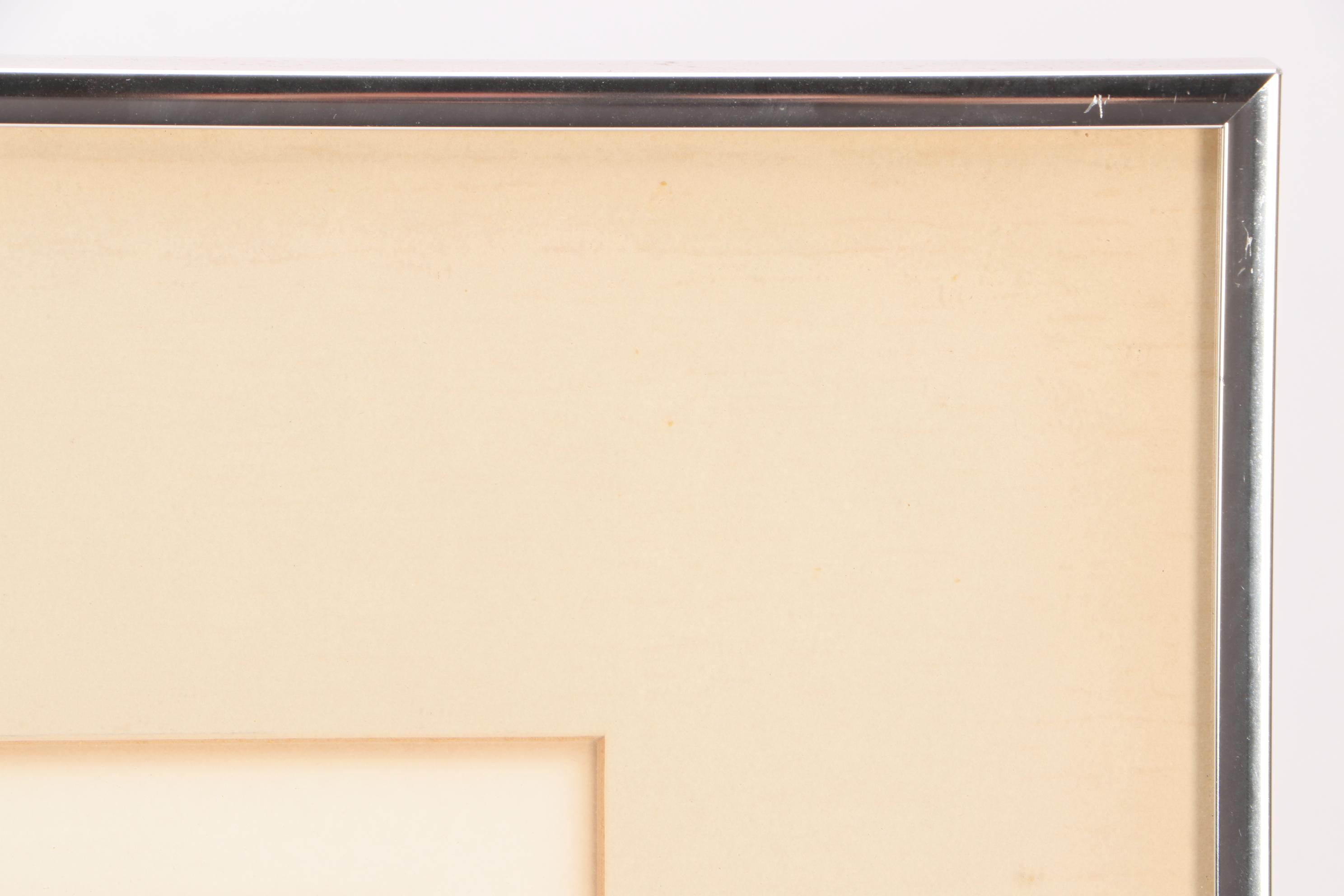 Marcel Vintage Limited Edition Serigraph "Aquascape IV"