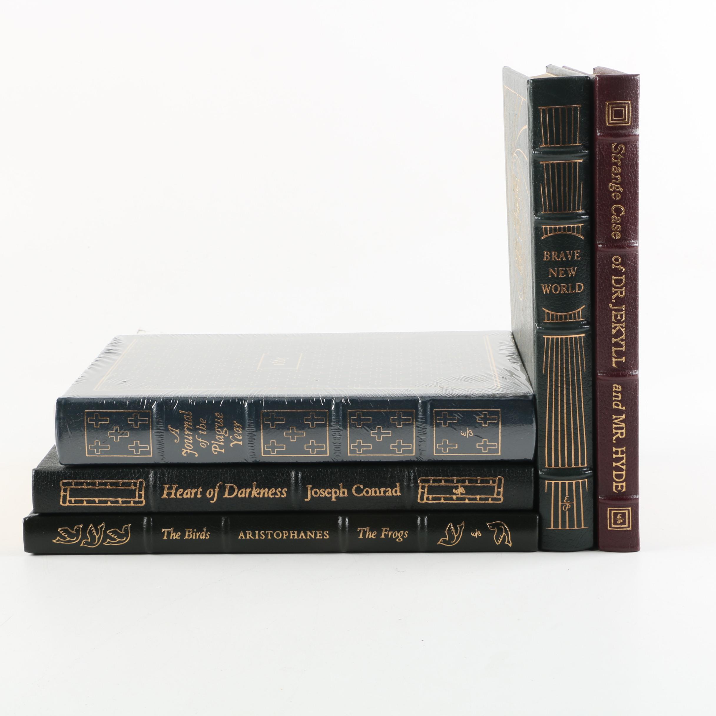 Easton Press Editions including "Brave New World" by Aldous Huxley