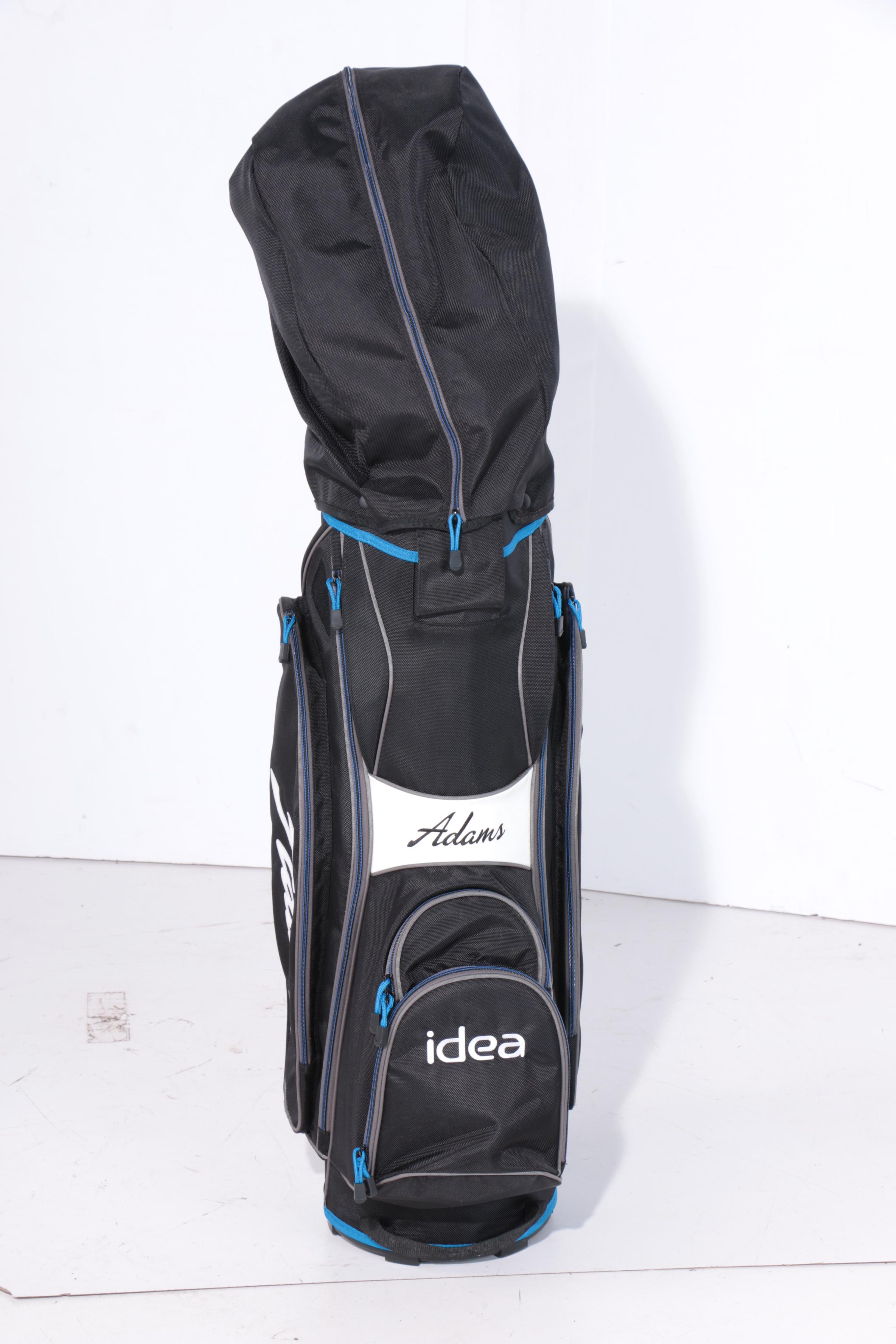 Adams Golf Bag with Clubs