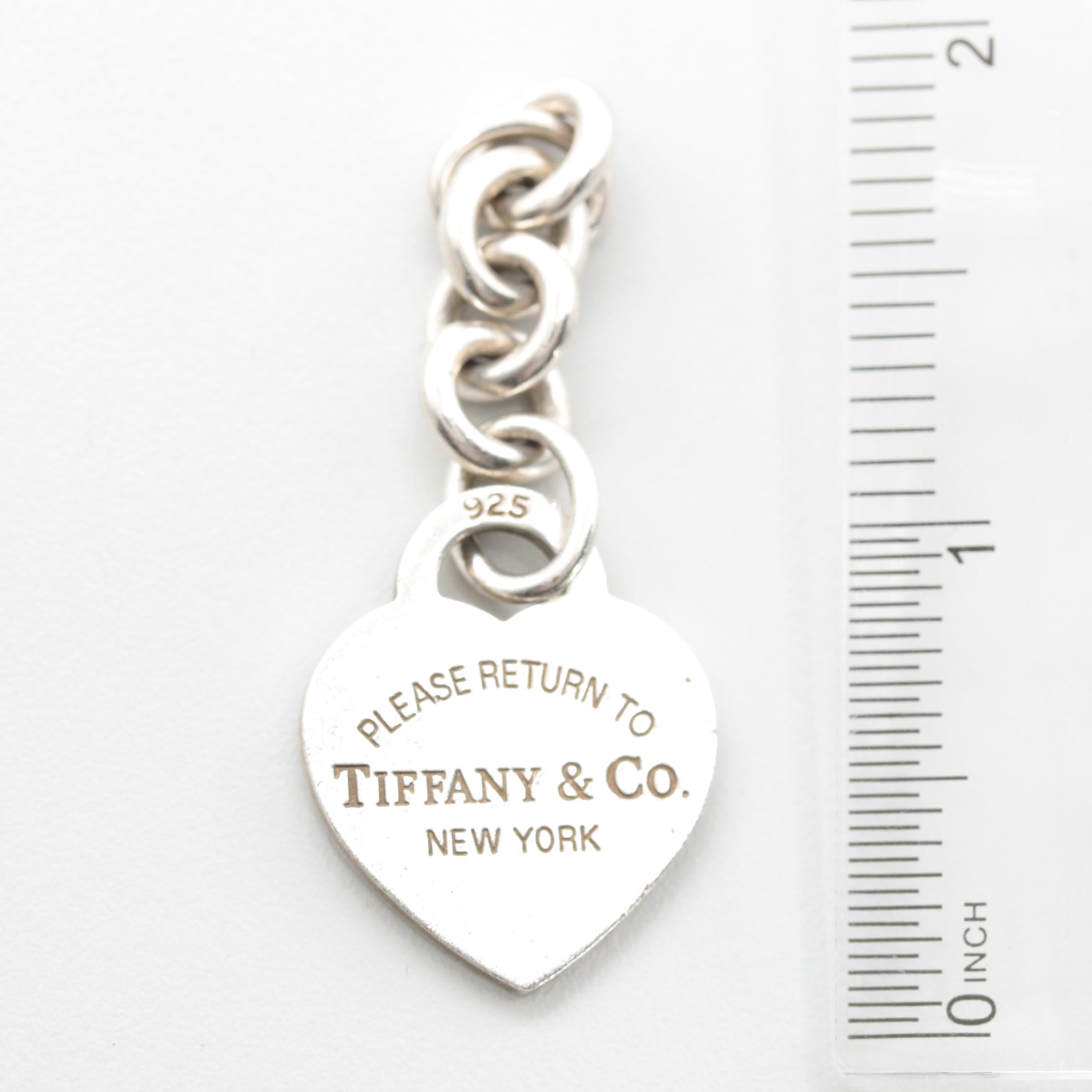 Tiffany & Co. Sterling Silver "Return to Tiffany" Heart Tag