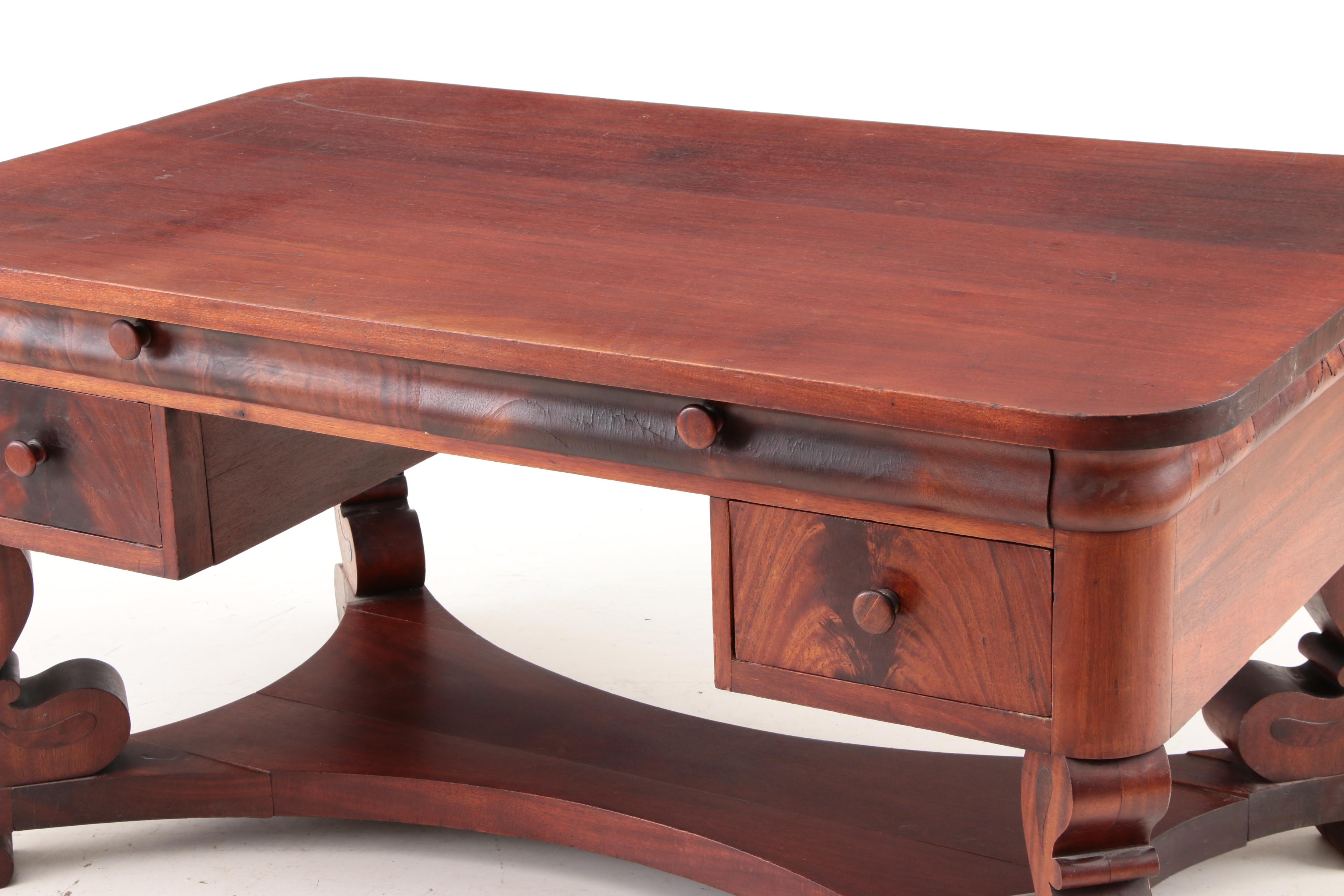 American Empire "Berkey and Gay" Furniture Revival Desk