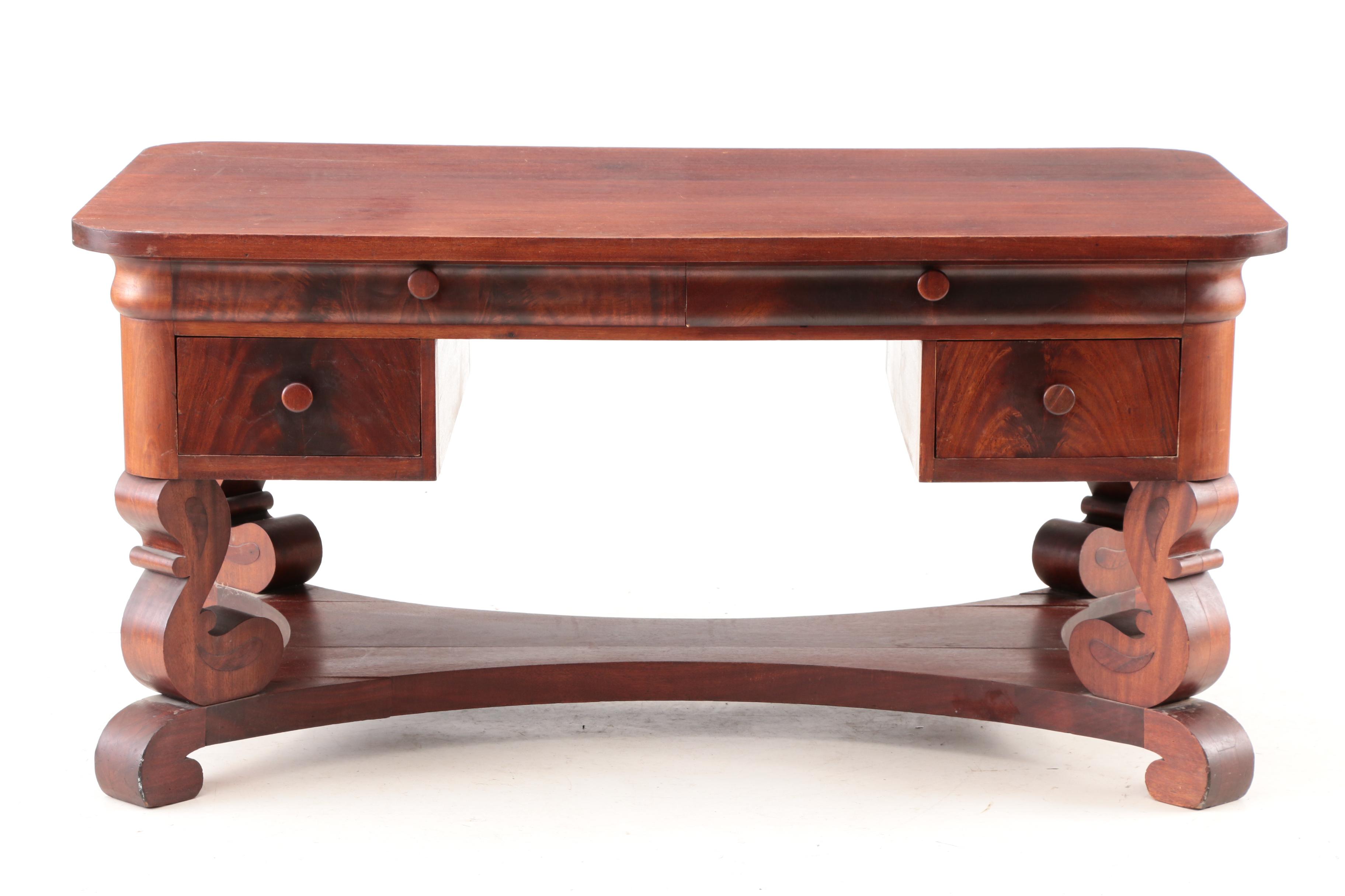 American Empire "Berkey and Gay" Furniture Revival Desk