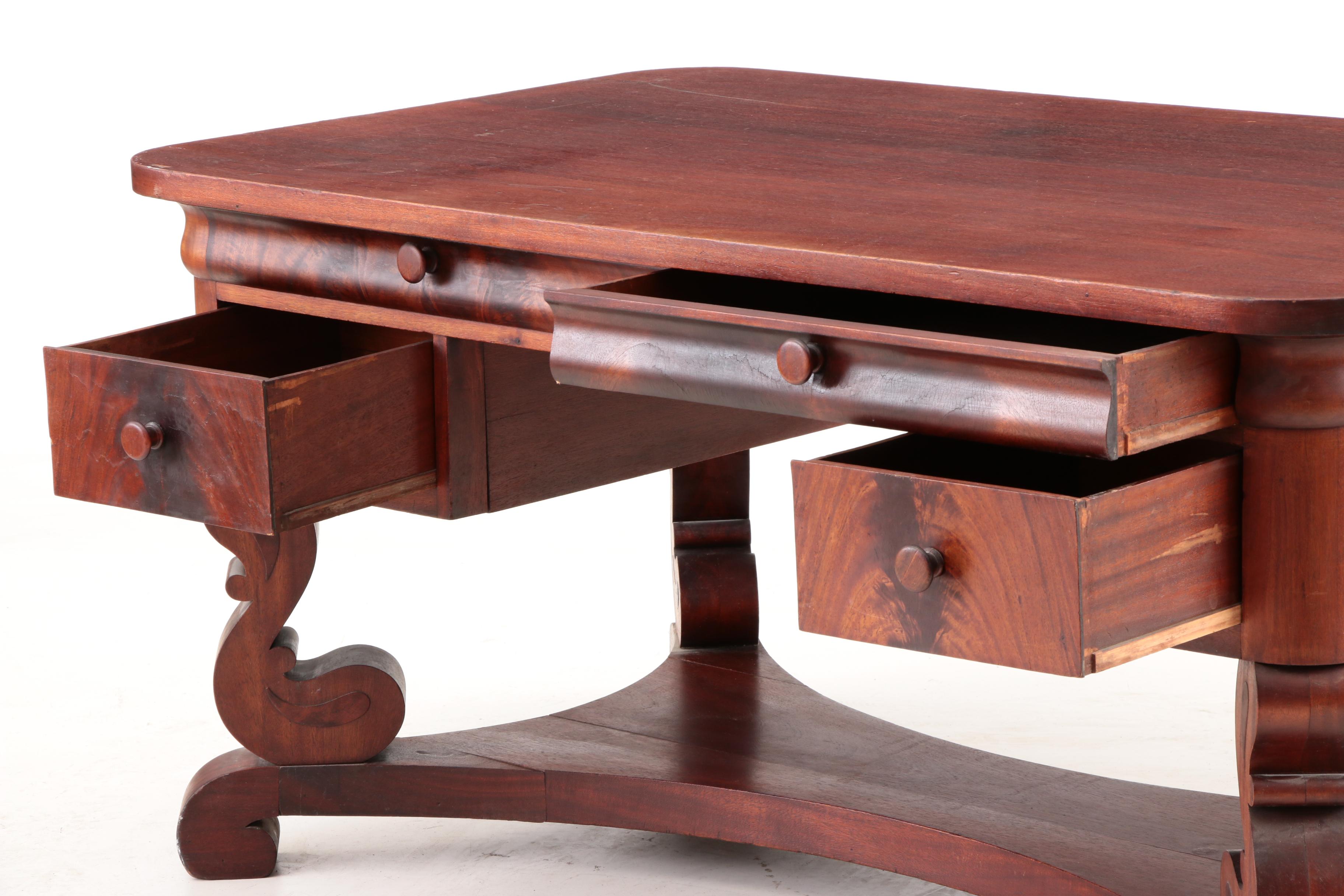 American Empire "Berkey and Gay" Furniture Revival Desk