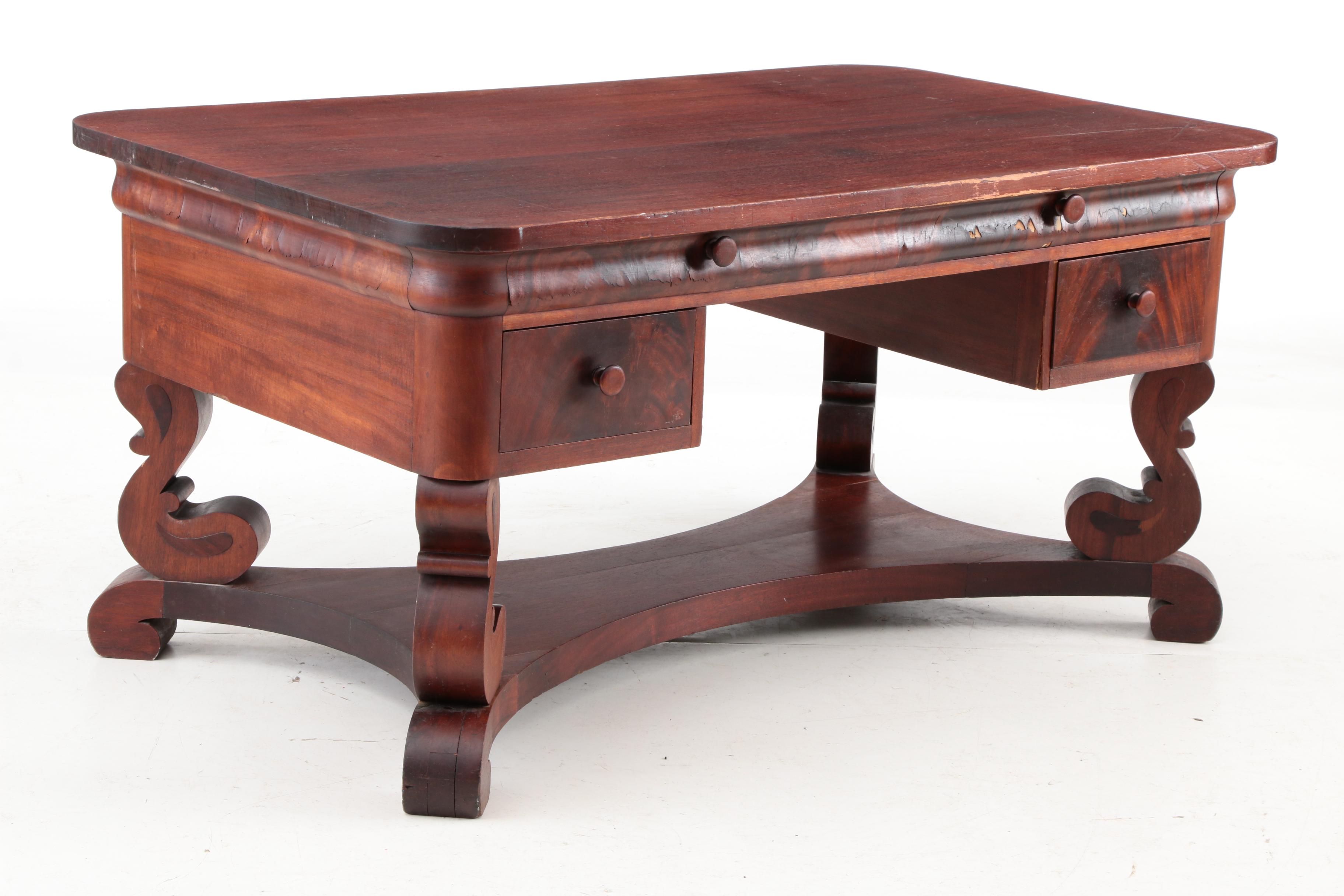 American Empire "Berkey and Gay" Furniture Revival Desk