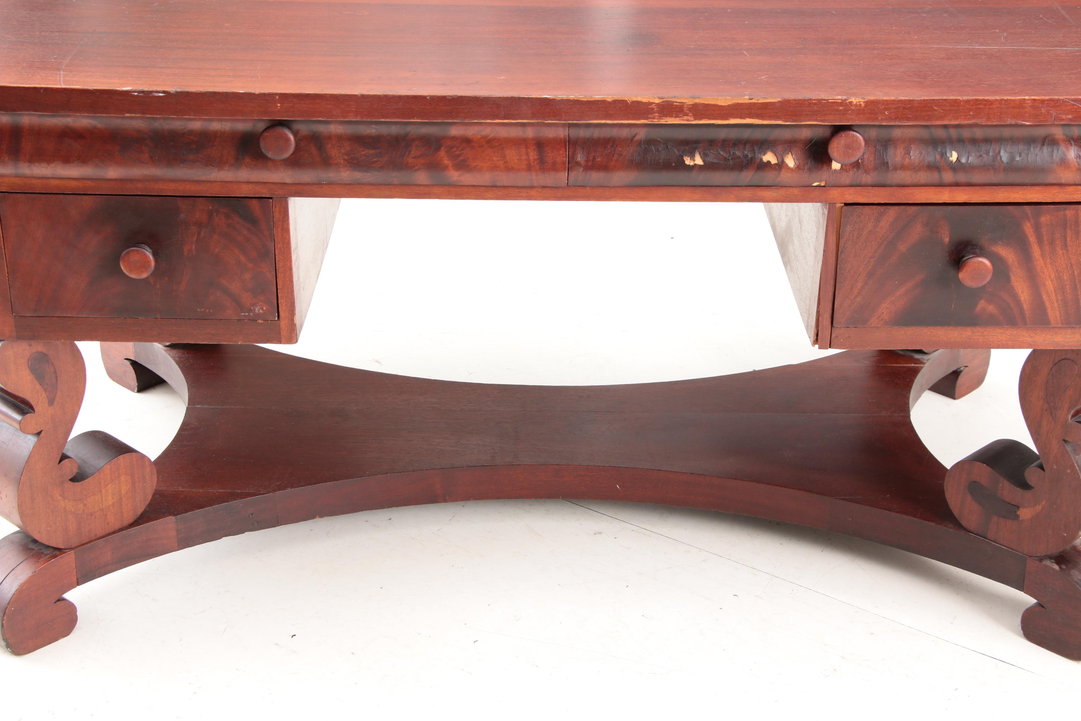 American Empire "Berkey and Gay" Furniture Revival Desk