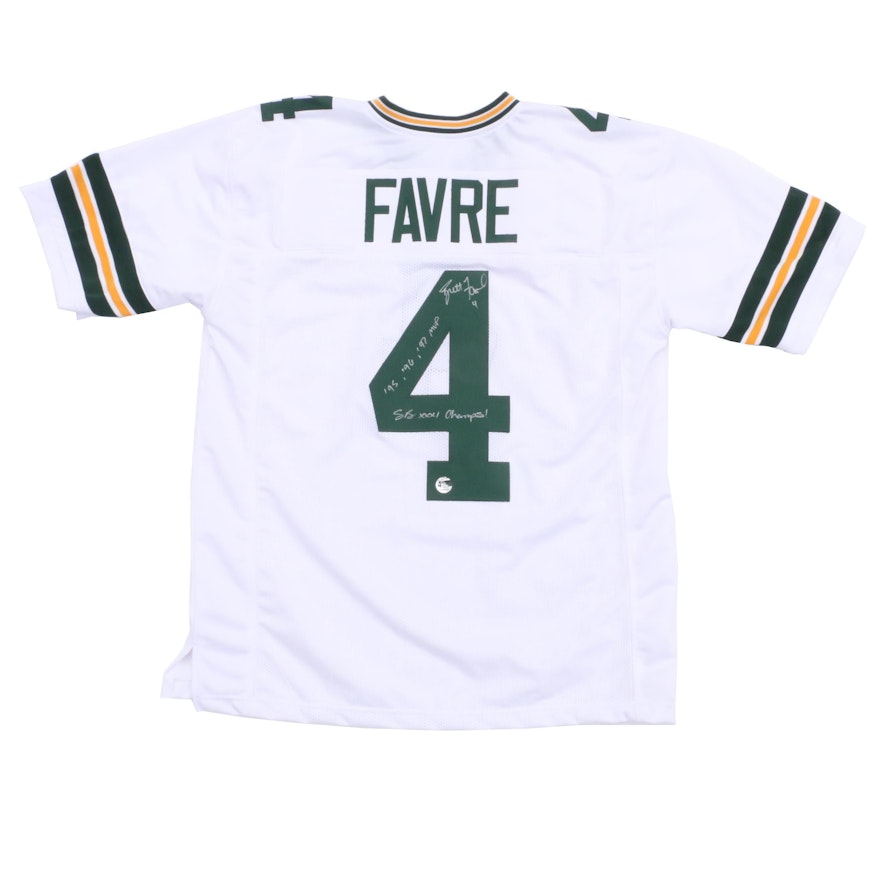 Brett Favre Signed Jersey  COA