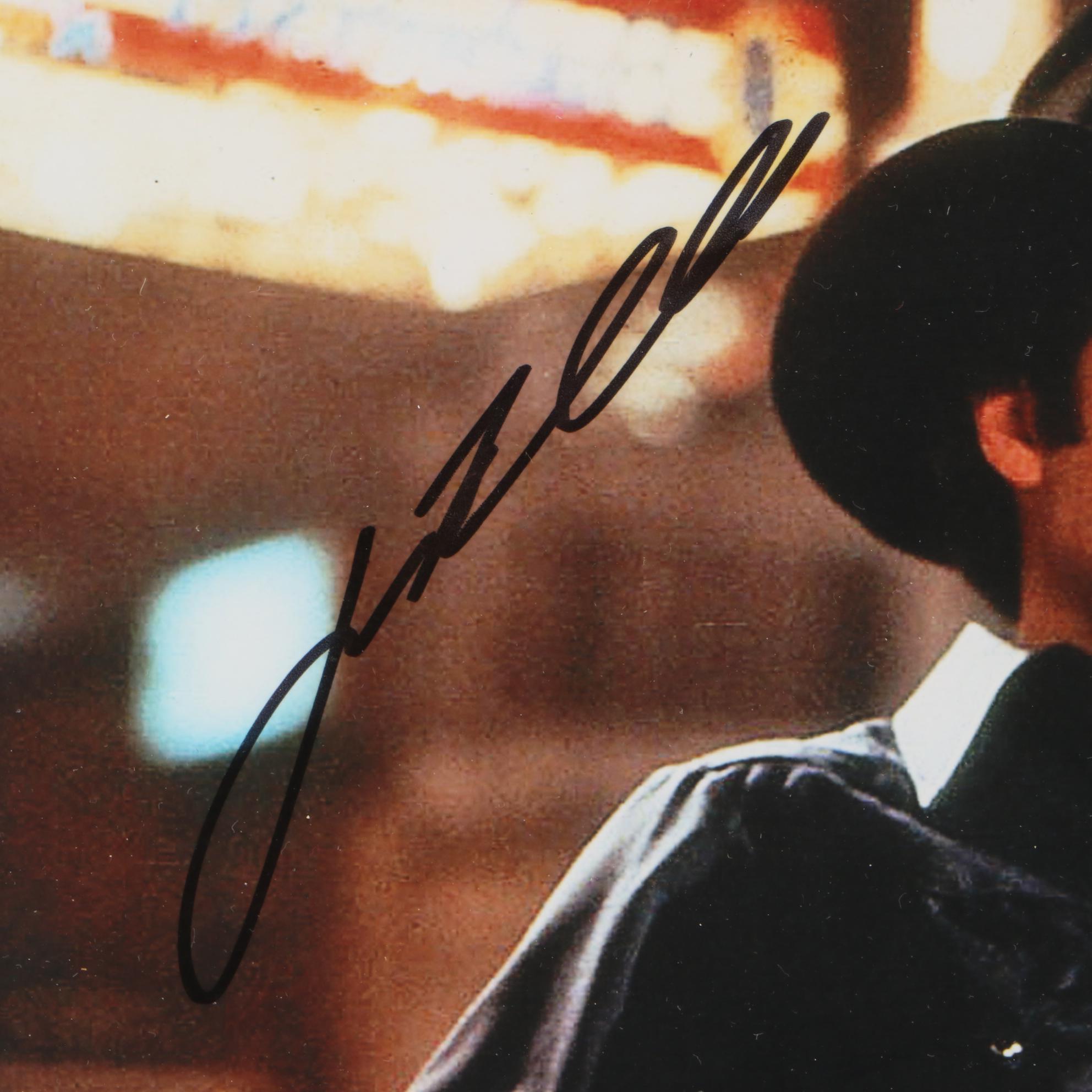 John Travolta Signed Blockbuster Movie "Urban Cowboy" Matted Framed Display COA