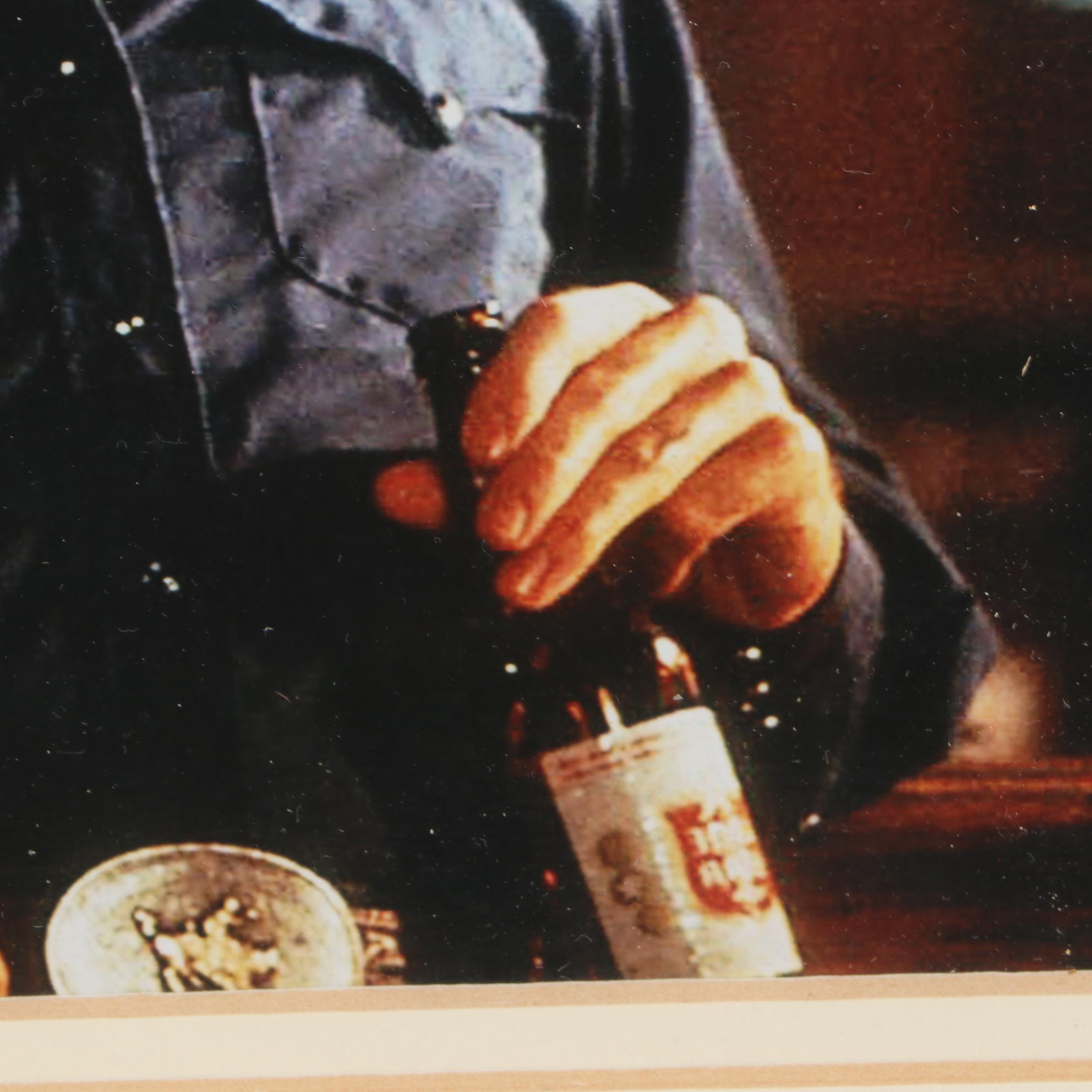 John Travolta Signed Blockbuster Movie "Urban Cowboy" Matted Framed Display COA