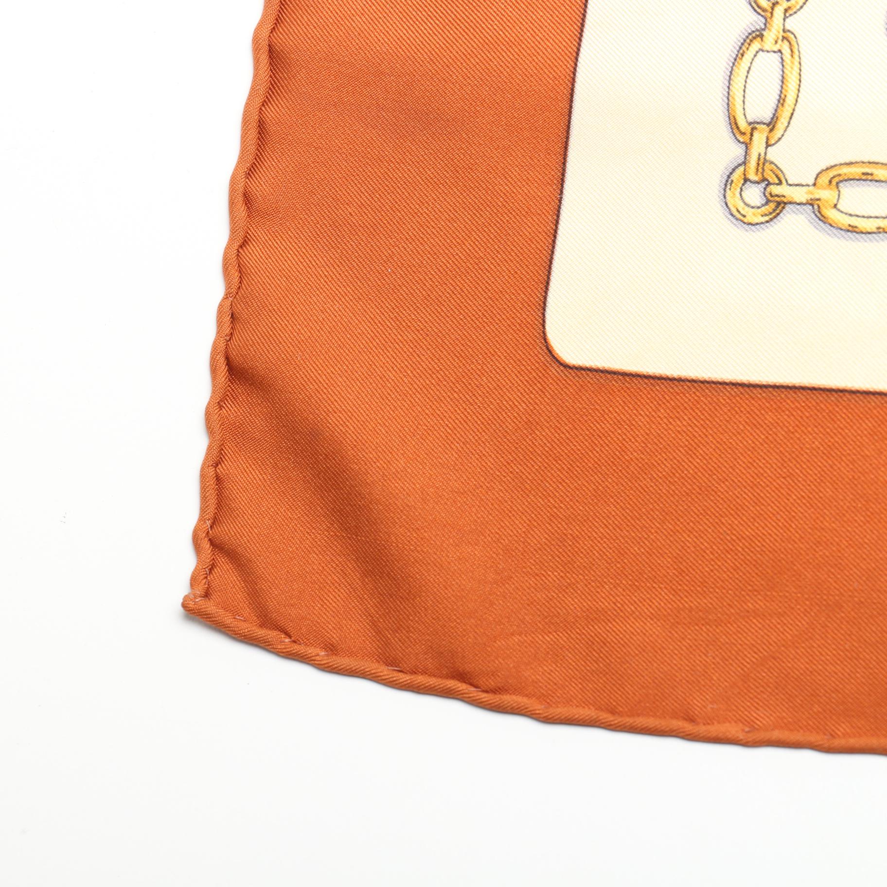 Vintage Cartier les must de Silk Scarf