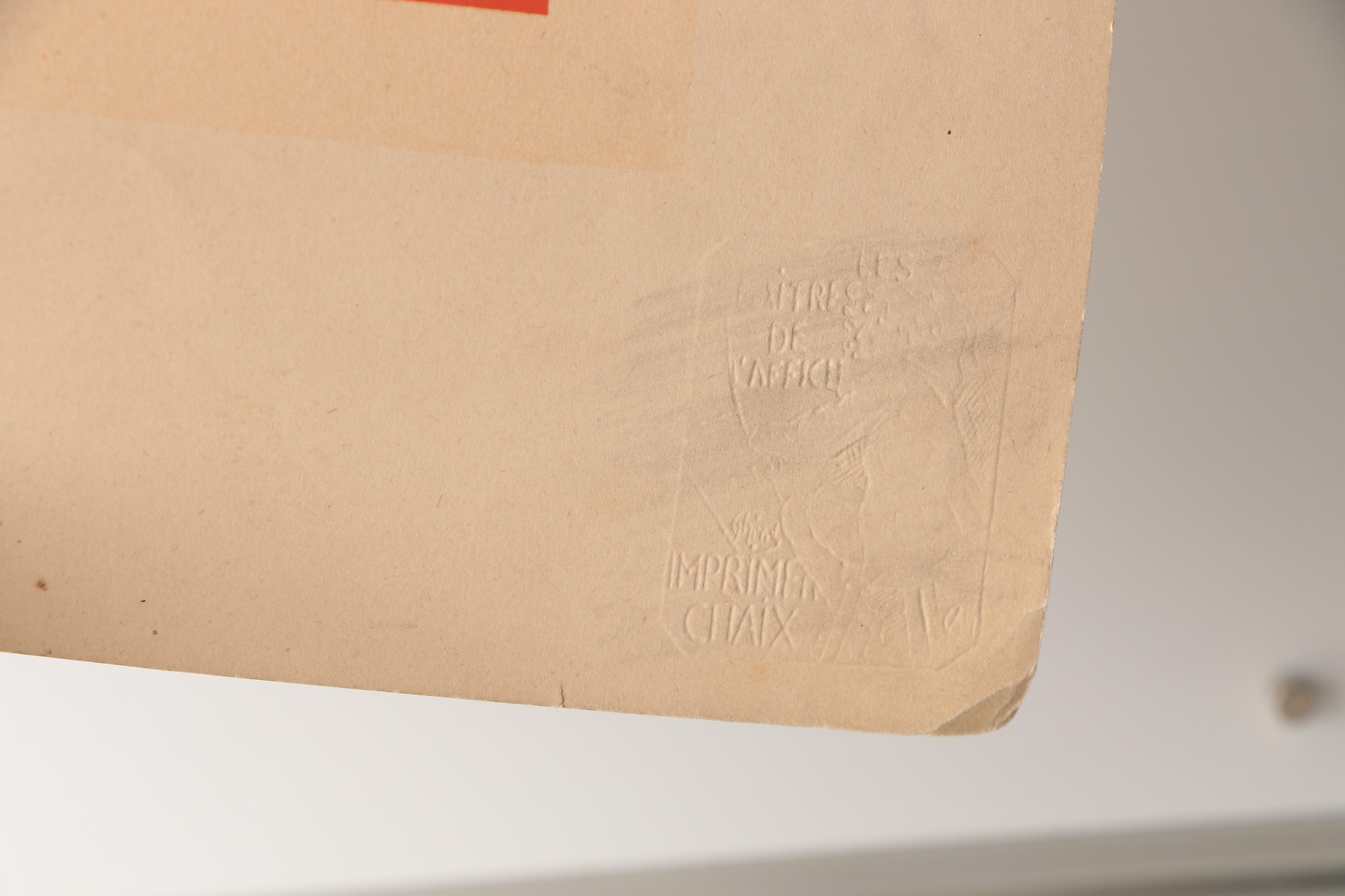 Antique "Les Maitres de l'Affiche" Lithograph after Dudley Hardy