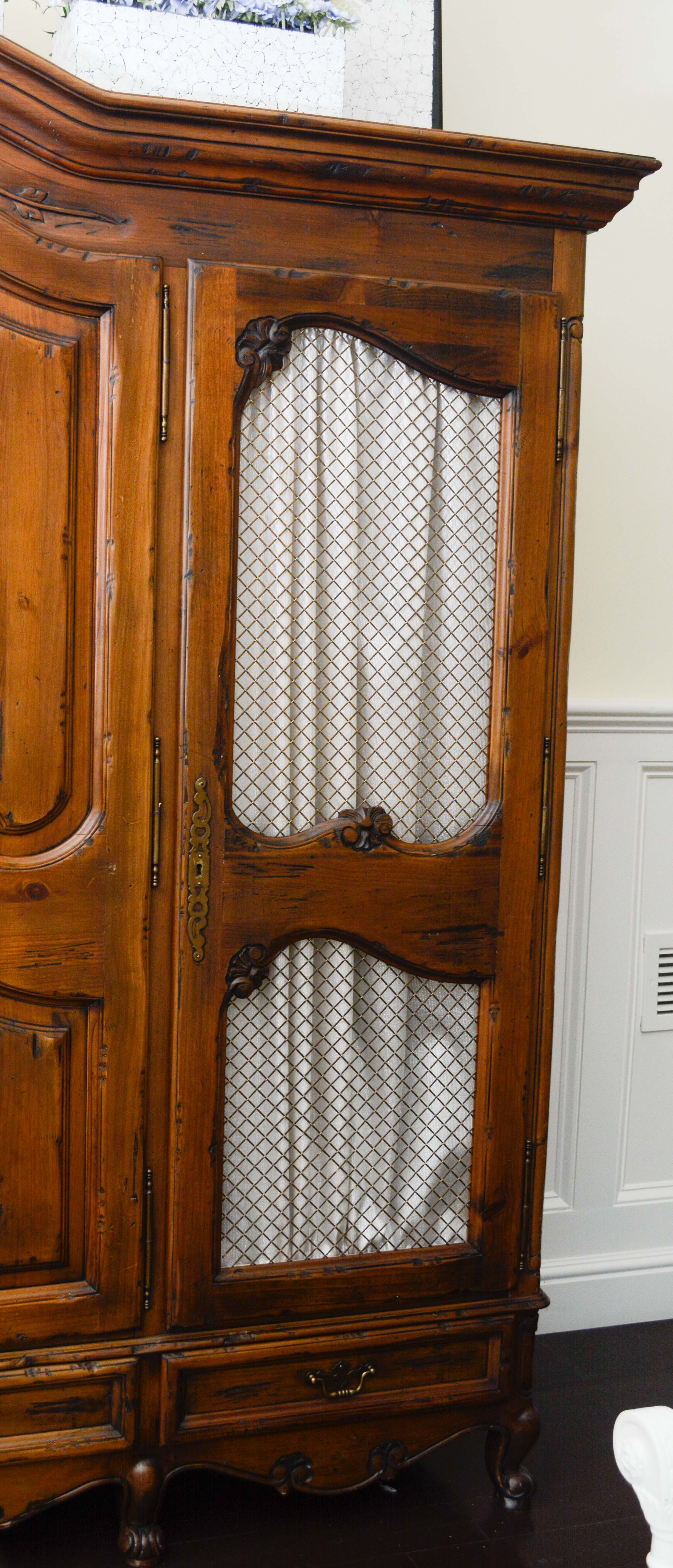 French Provincial Style Cabinet