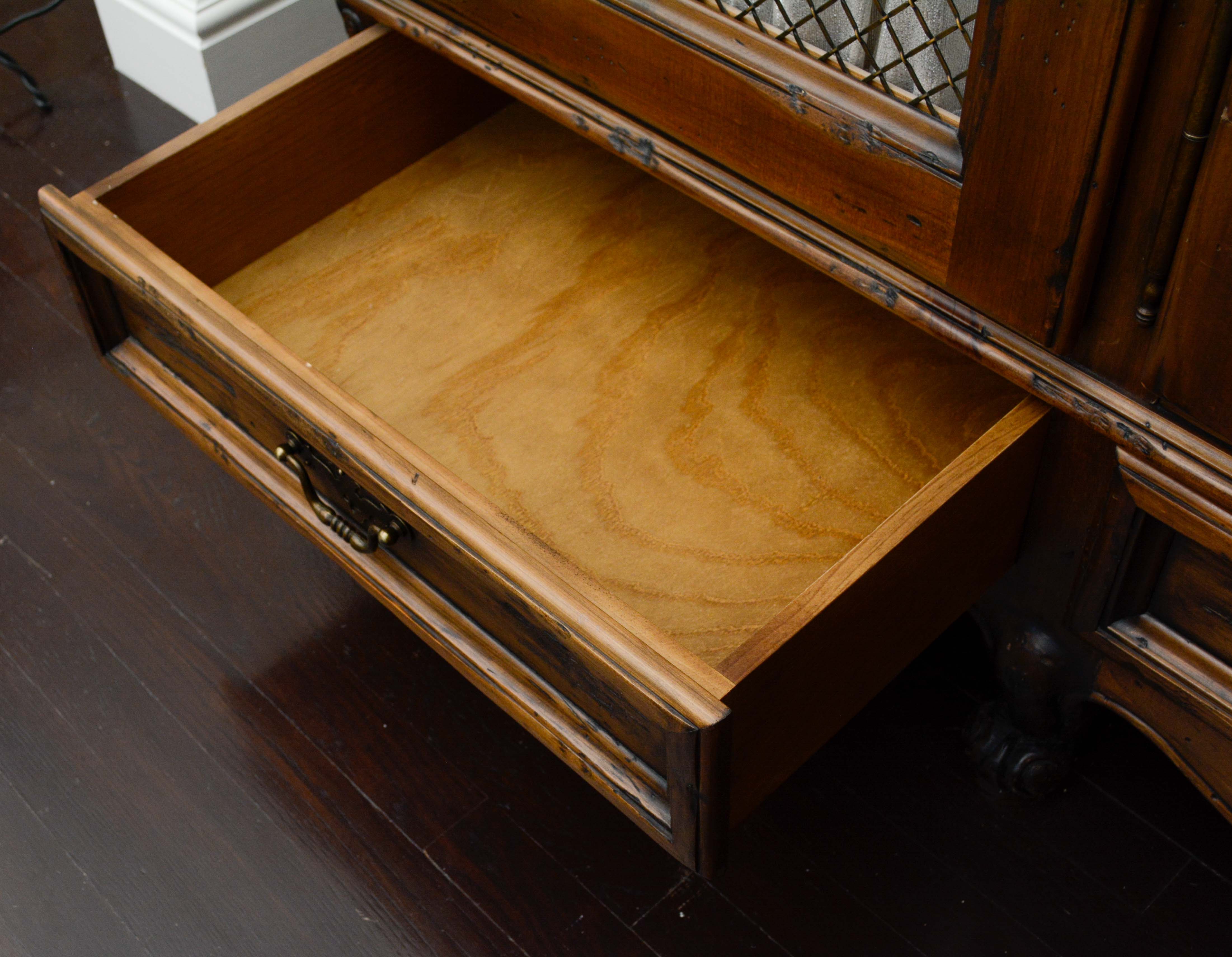 French Provincial Style Cabinet