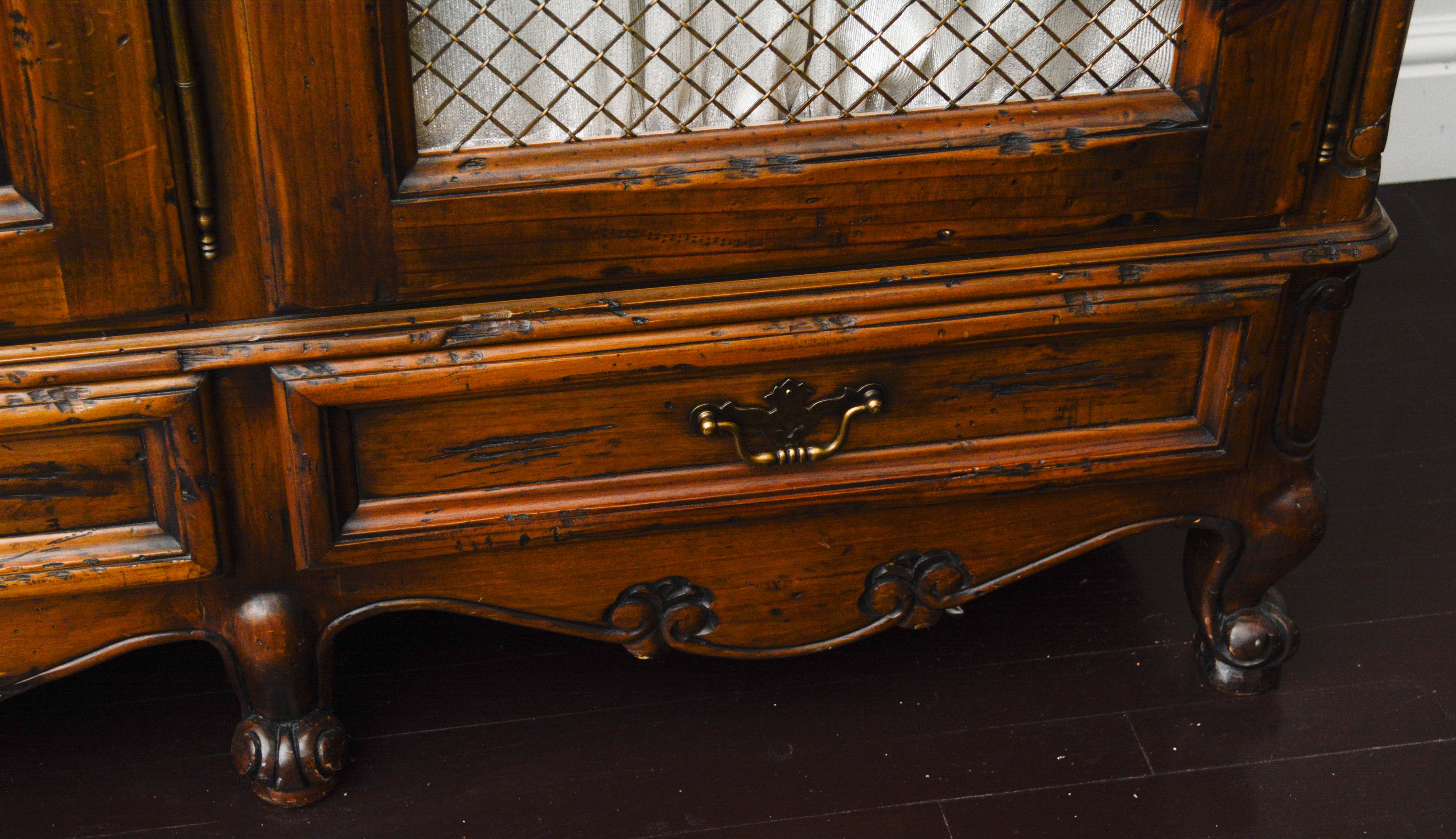 French Provincial Style Cabinet