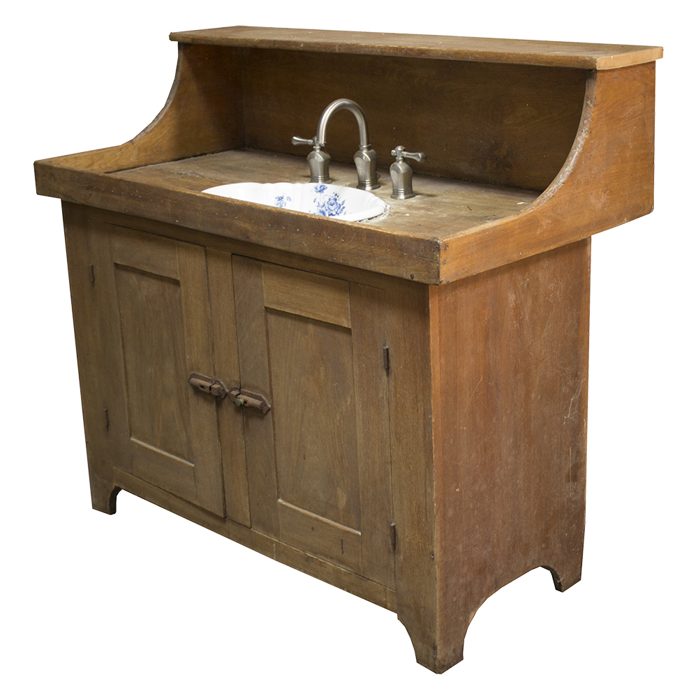 Retrofitted Antique Dry Sink