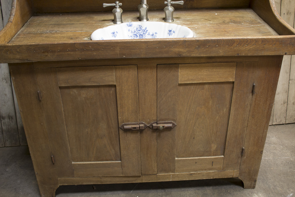 Retrofitted Antique Dry Sink