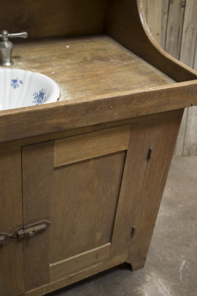 Retrofitted Antique Dry Sink