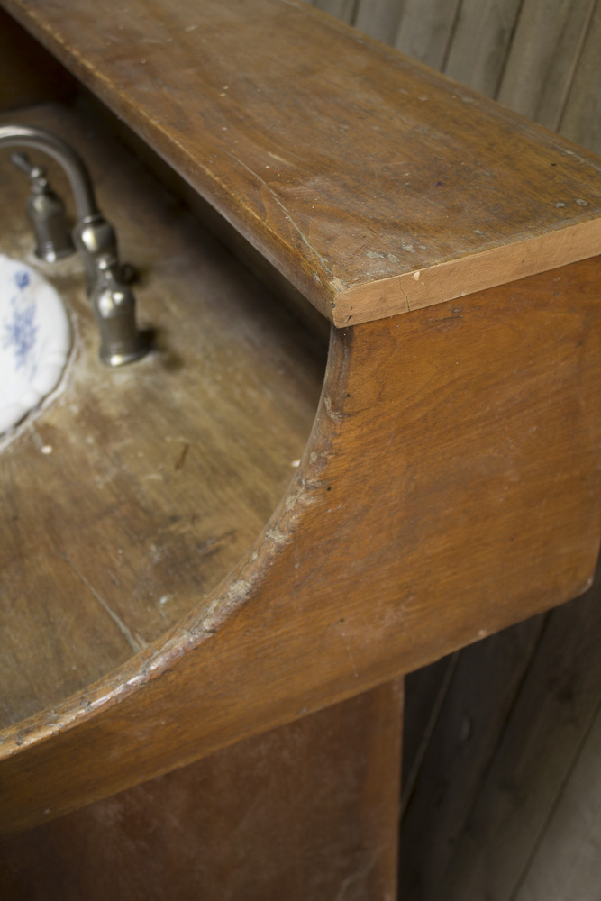 Retrofitted Antique Dry Sink