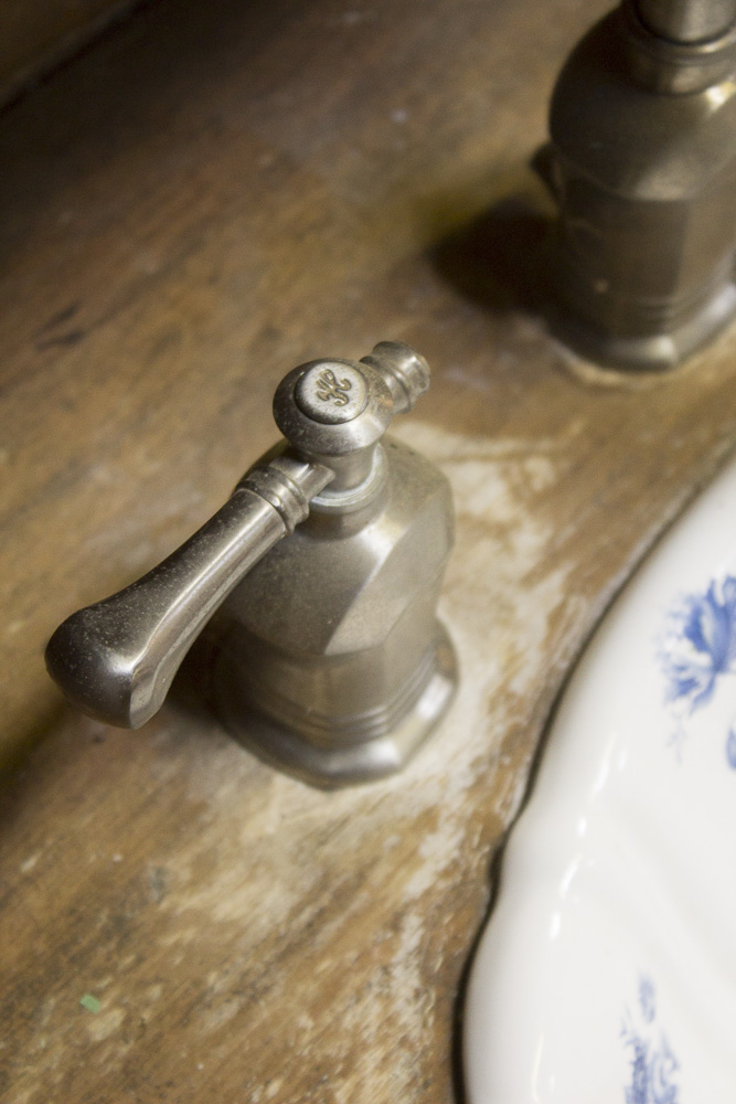 Retrofitted Antique Dry Sink