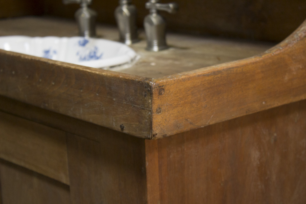 Retrofitted Antique Dry Sink