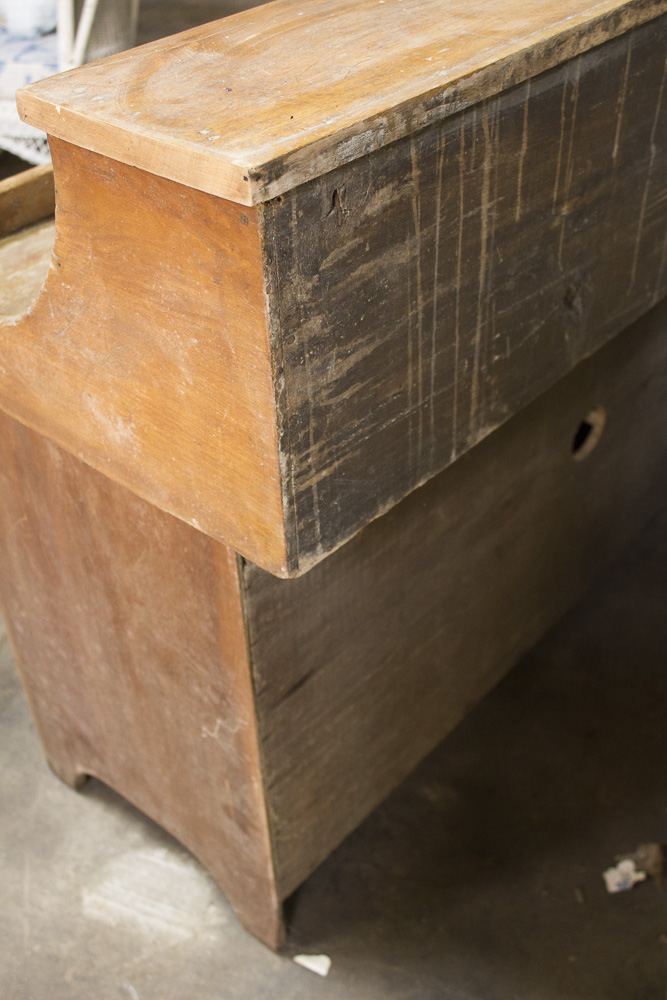 Retrofitted Antique Dry Sink