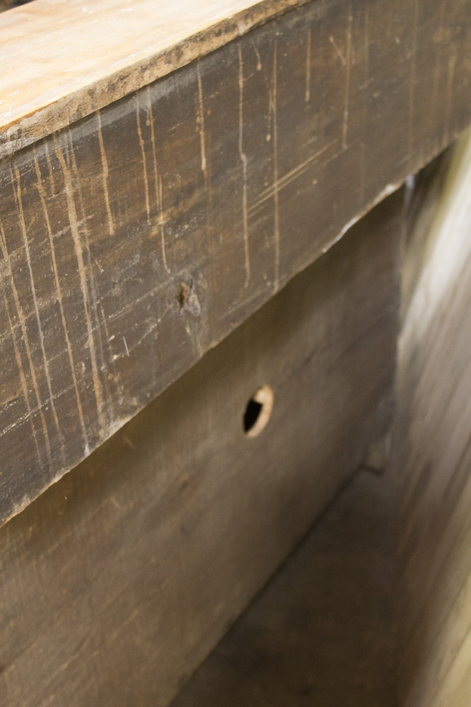 Retrofitted Antique Dry Sink