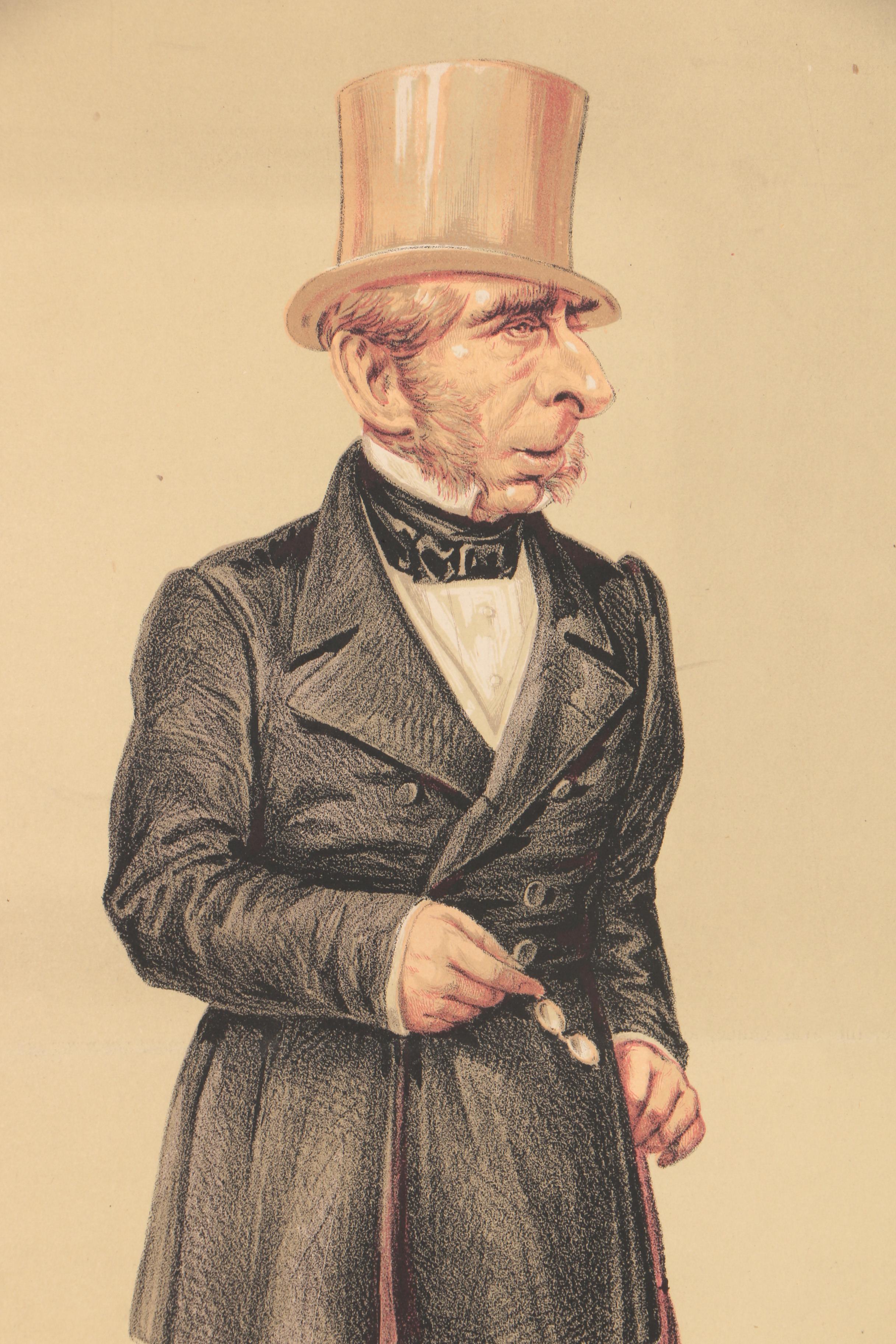 1870 Ape and Ἀτη Lithograph Portraits From "Vanity Fair"