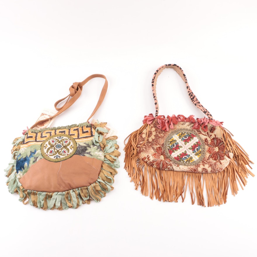 Pure West by Cheryl Long Mixed Media Handbags