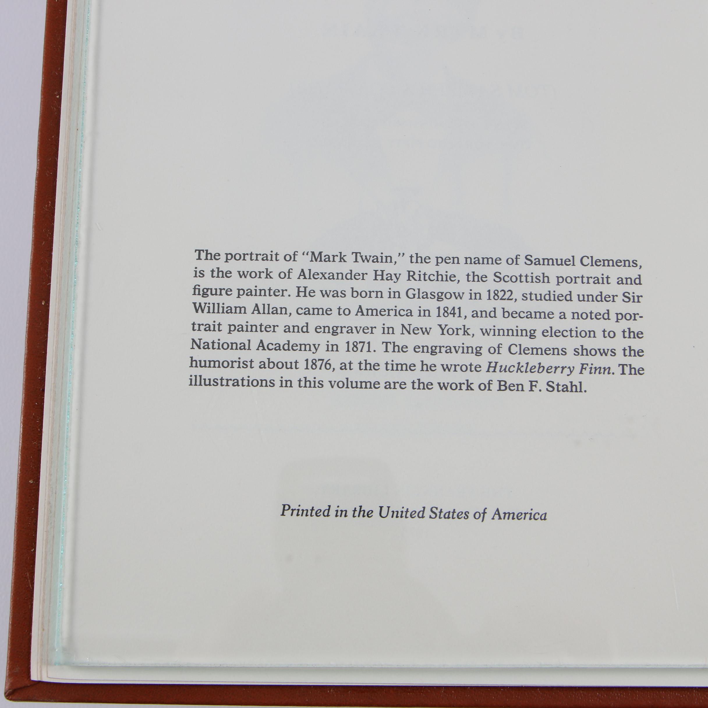 Franklin Library Editions including Charles Dickens, Mark Twain, and Others