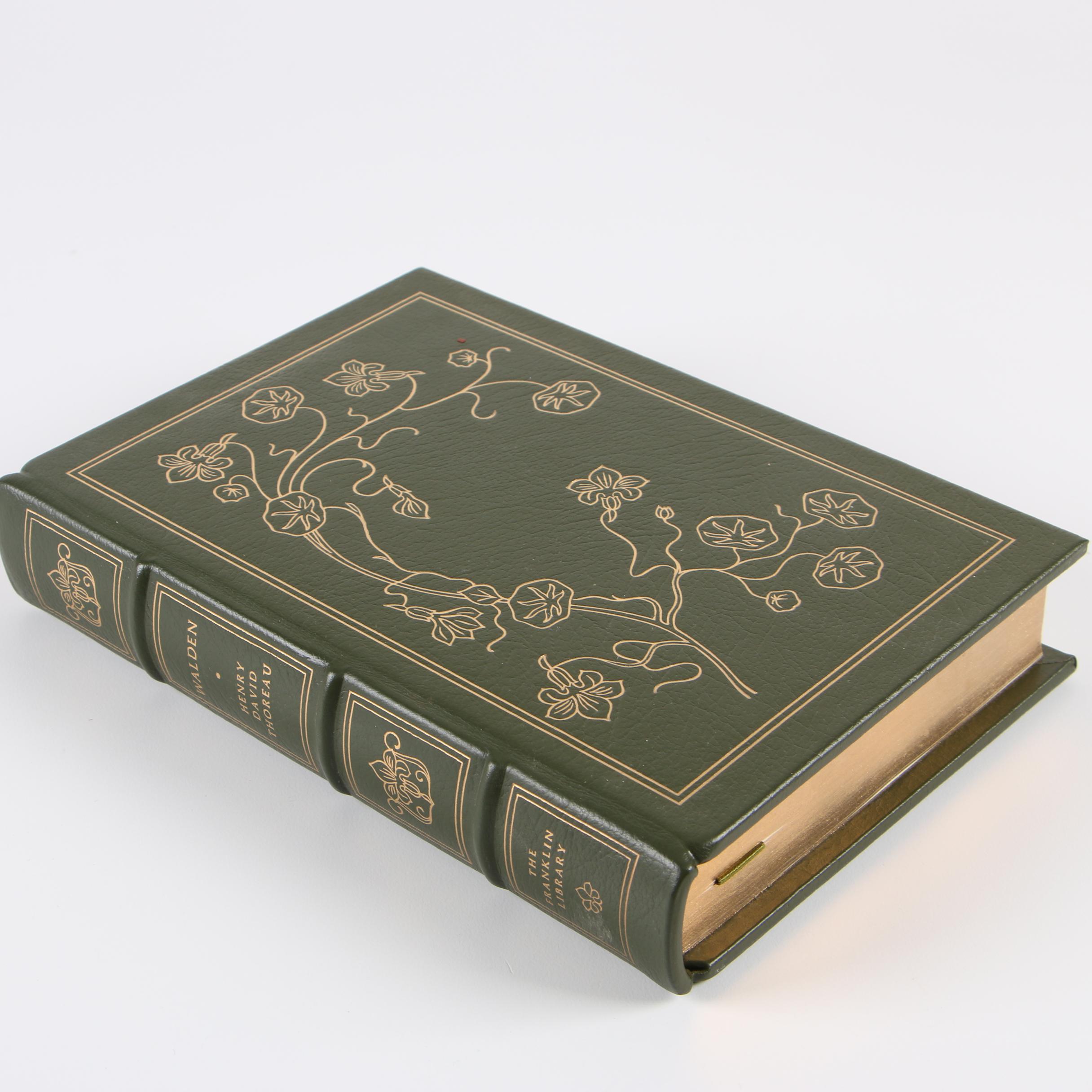 Franklin Library Editions including Charles Dickens, Mark Twain, and Others