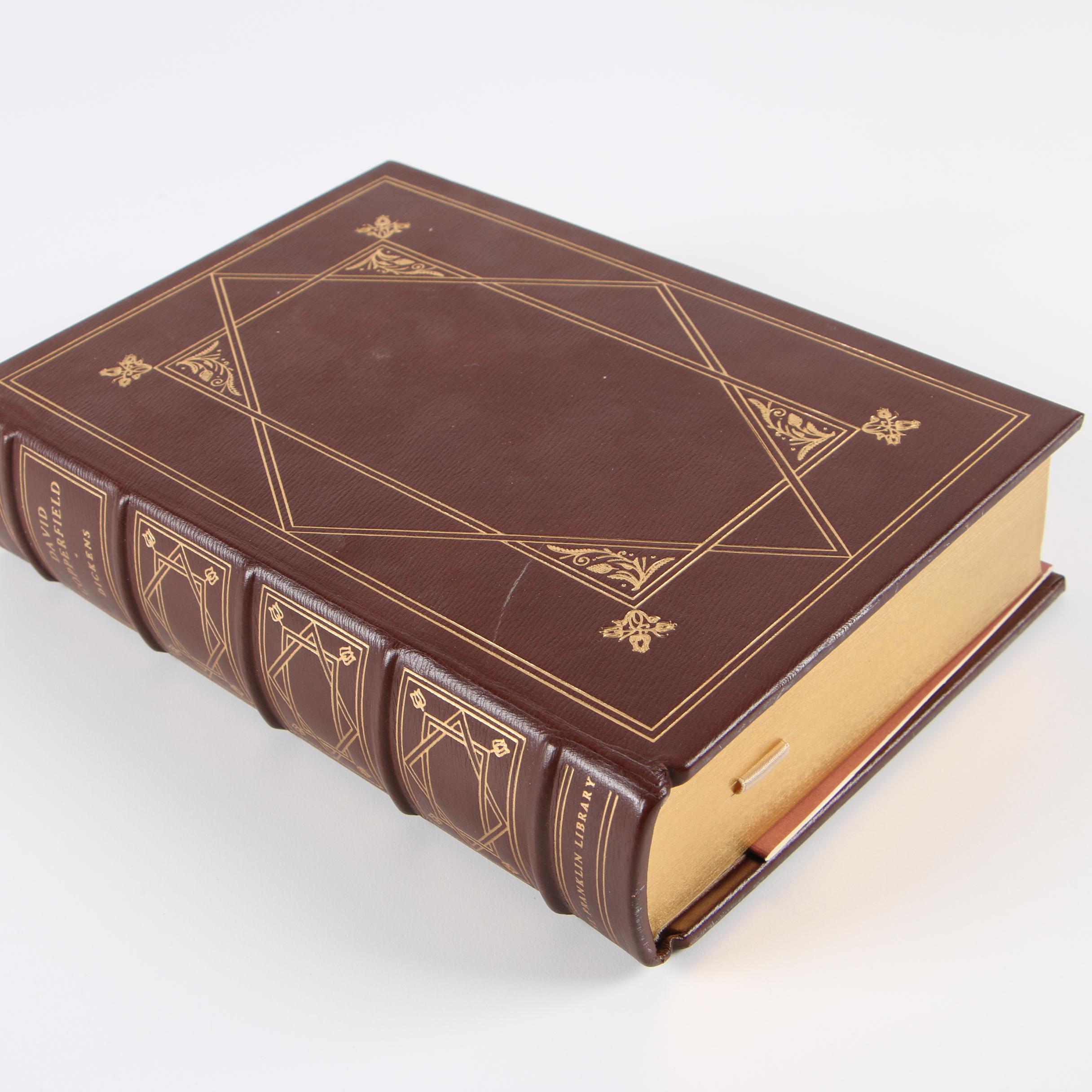 Franklin Library Editions including Charles Dickens, Mark Twain, and Others